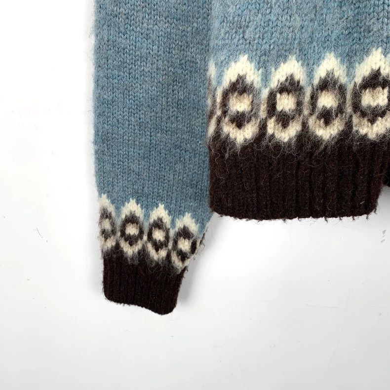 Celine Celine Colorful Wool Knitted Long Sleeve Sweater Size US S / EU 44-46 / 1 - 4 Thumbnail