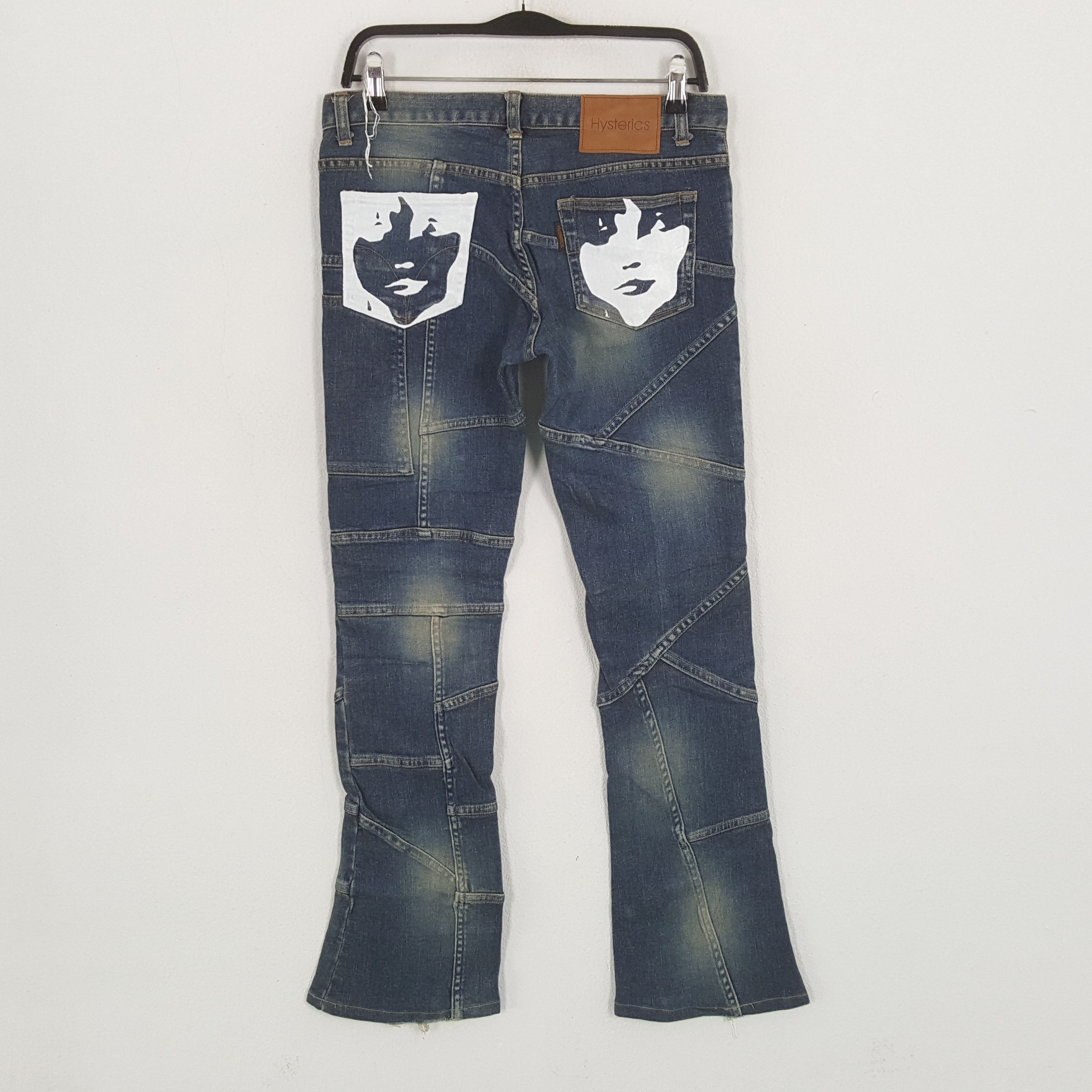 Hysteric Glamour HYSTERIC GLAMOUR Rare Fashion Design Custom Art Jeans Size 30" / US 8 / IT 44 - 1 Thumbnail