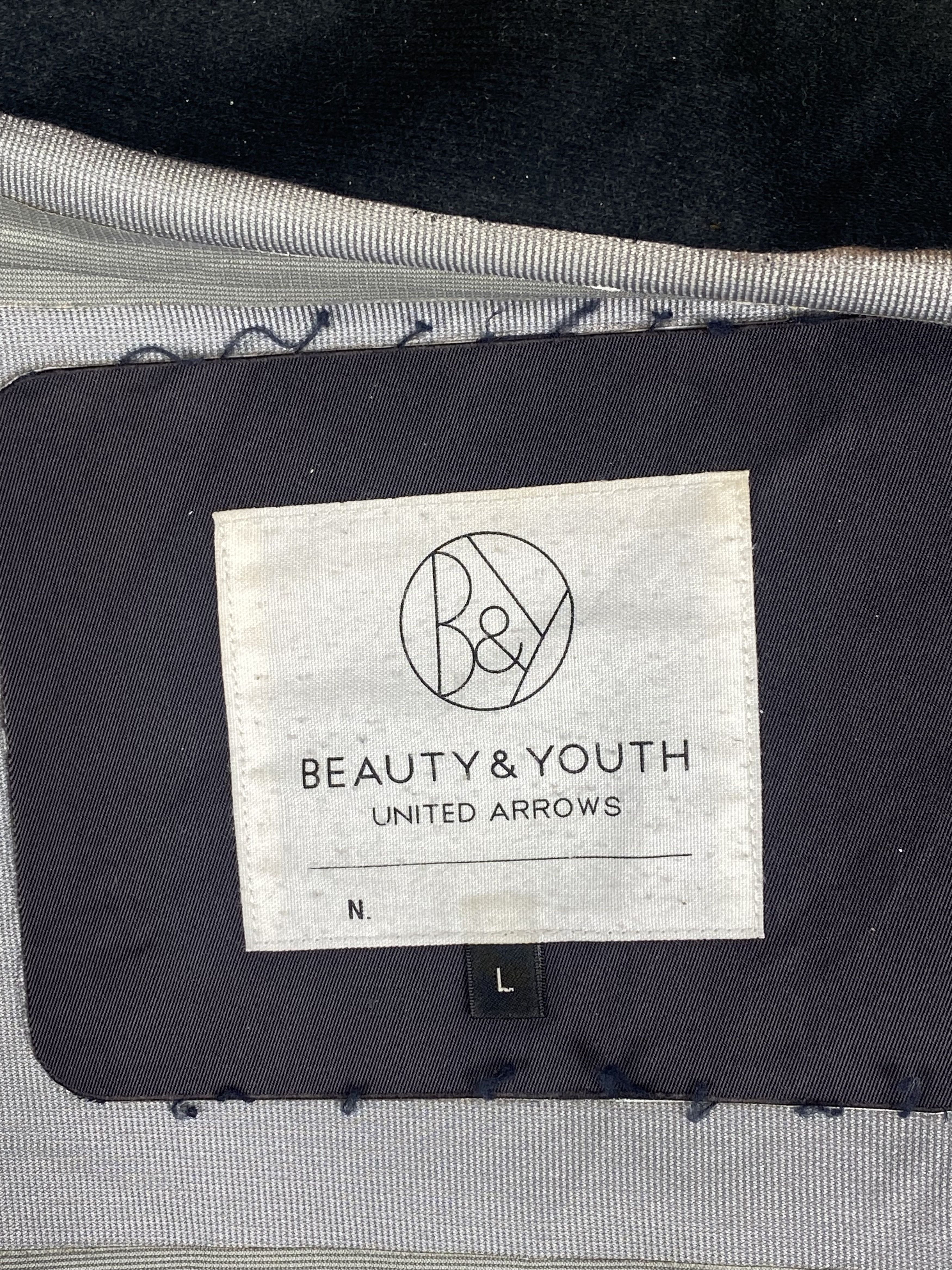 BEAUTY&YOUTH Vintage Beauty And Youth Hoodie Zip Up Waxed Canvas Jacket Size US L / EU 52-54 / 3 - 9 Thumbnail