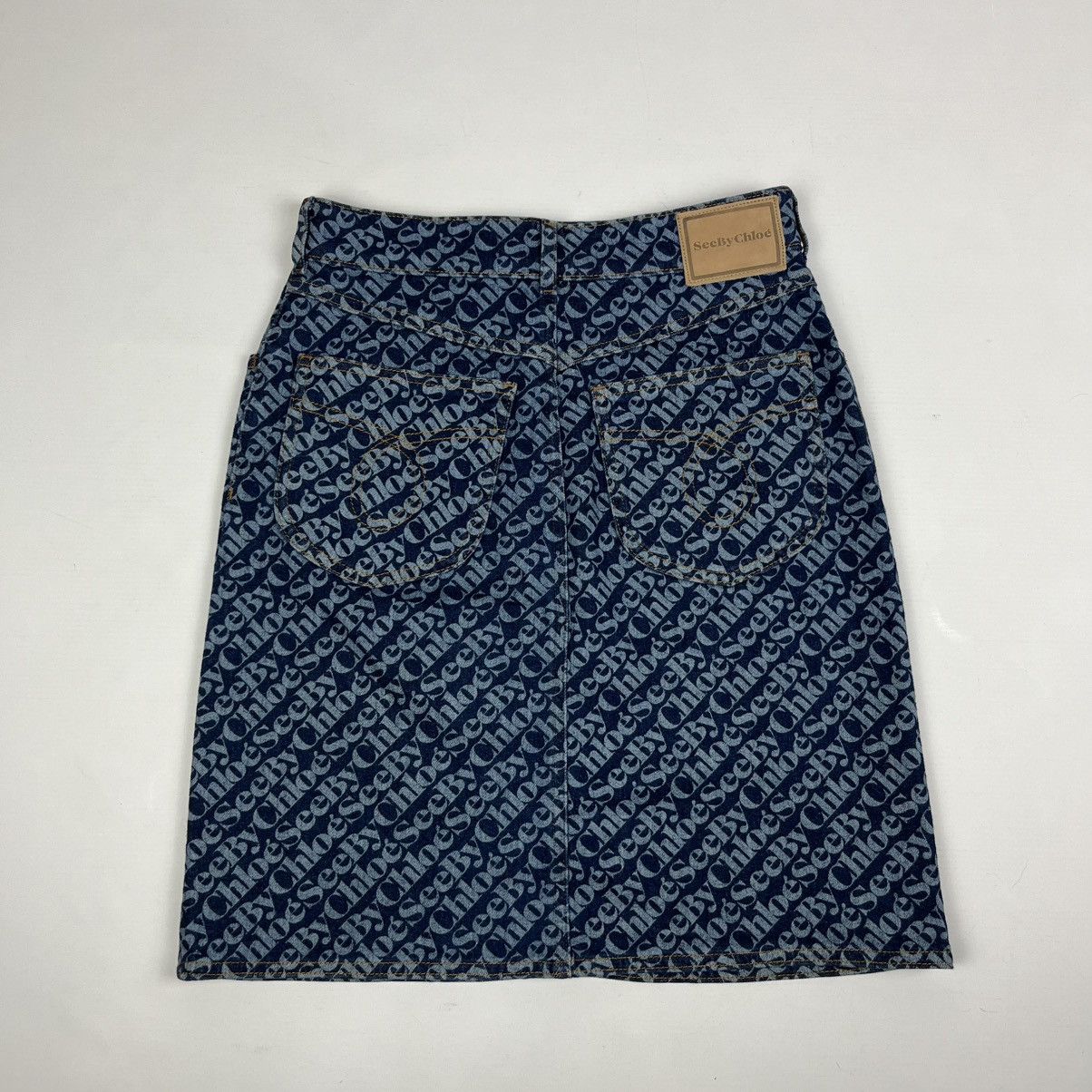 See by Chloe See By Chloé denim jeans mini skóry Size 25" / US 0 / IT 36 - 8 Thumbnail