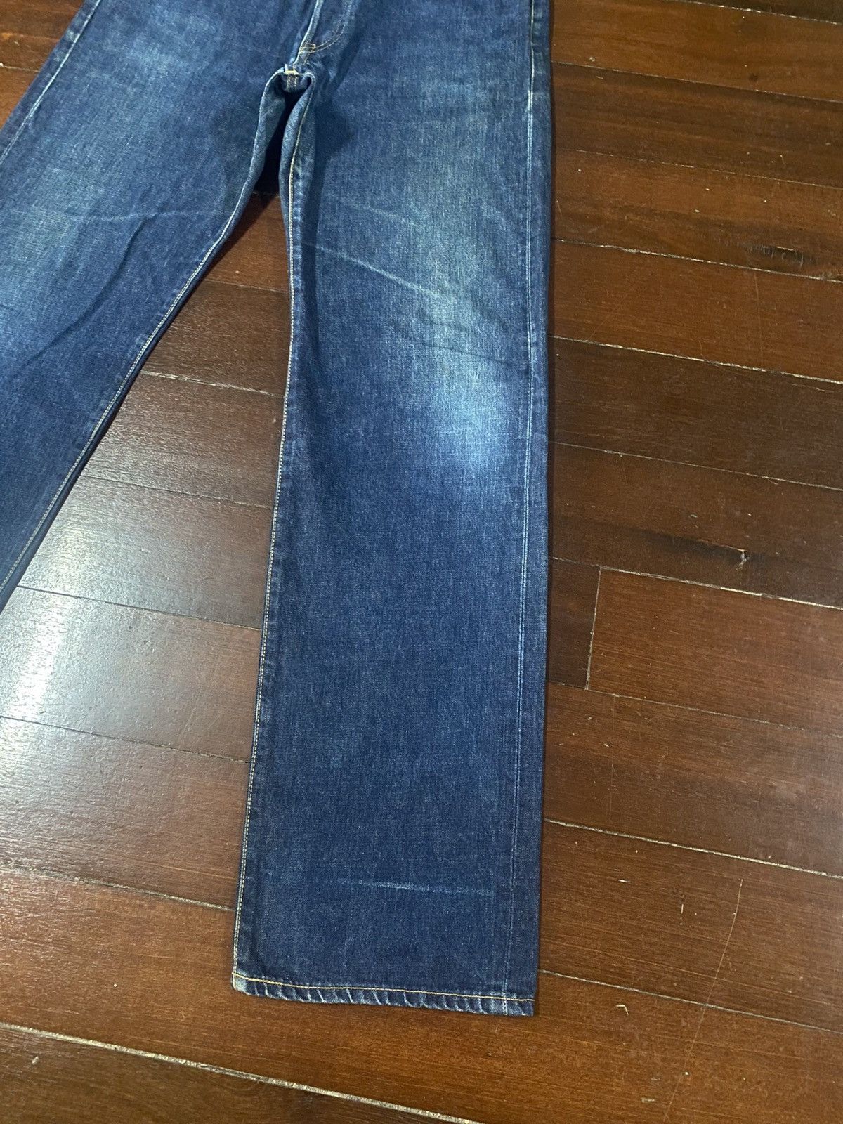 Edwin Vintage 90s Edwin 505 Selvedge Straight Jeans wide leg Size US 36 / EU 52 - 4 Thumbnail