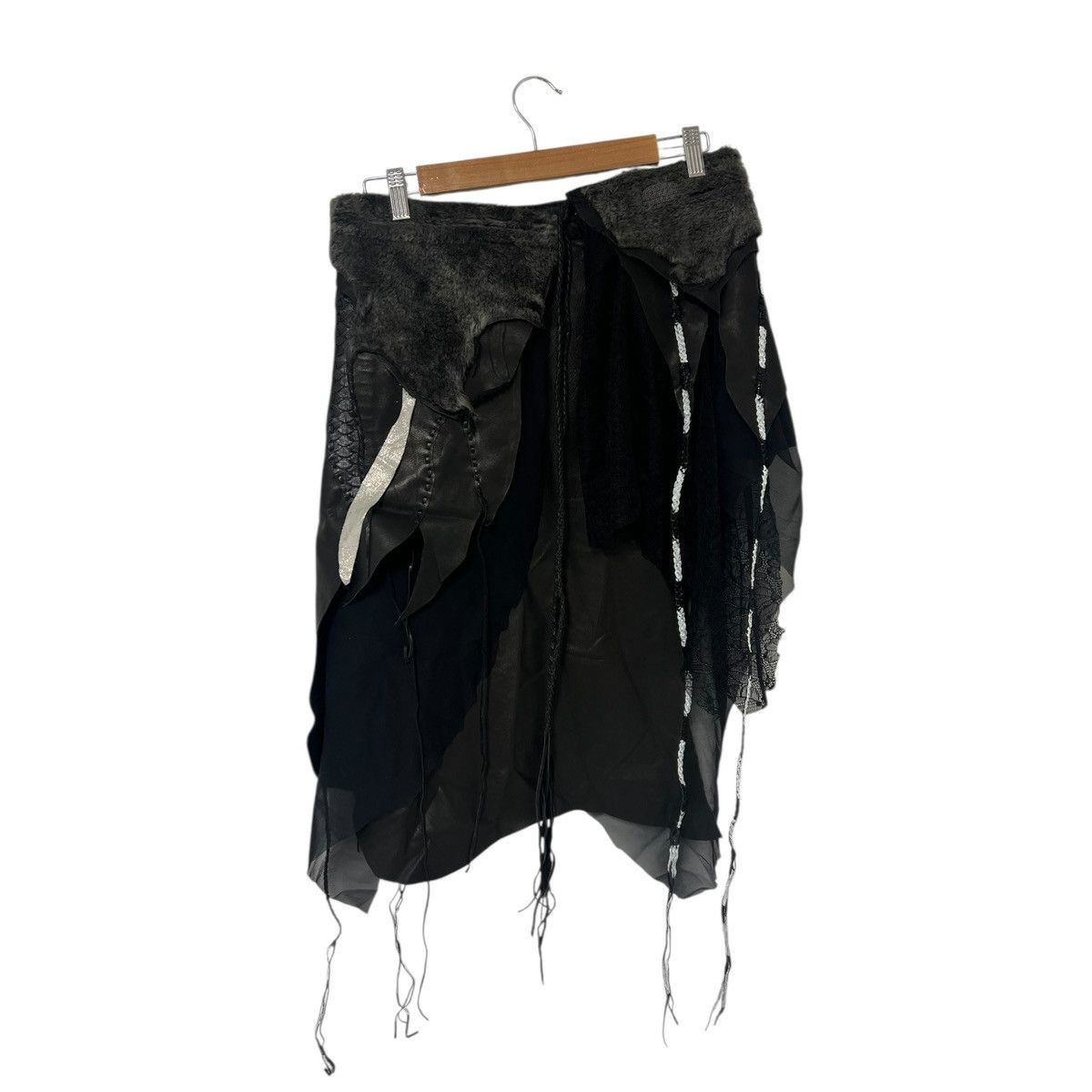 If Six Was Nine Tsbus multileather skirt wrap Size 30" / US 8 / IT 44 - 3 Thumbnail