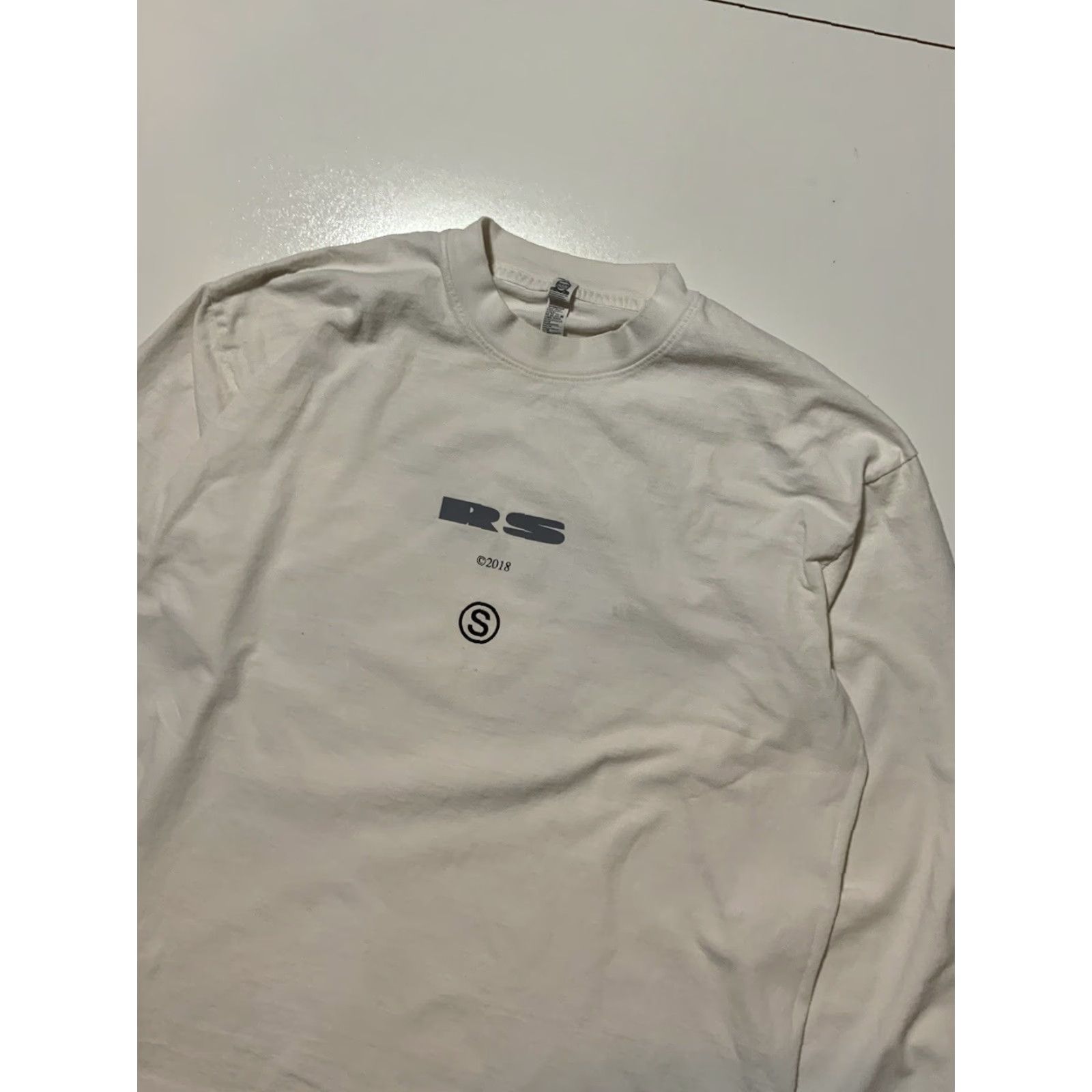 Los Angeles Apparel Recess Studios Summit 2023 Portland Oregon Trail Graphic L/S White T-Shirt Sz. L Size US L / EU 52-54 / 3 - 4 Thumbnail