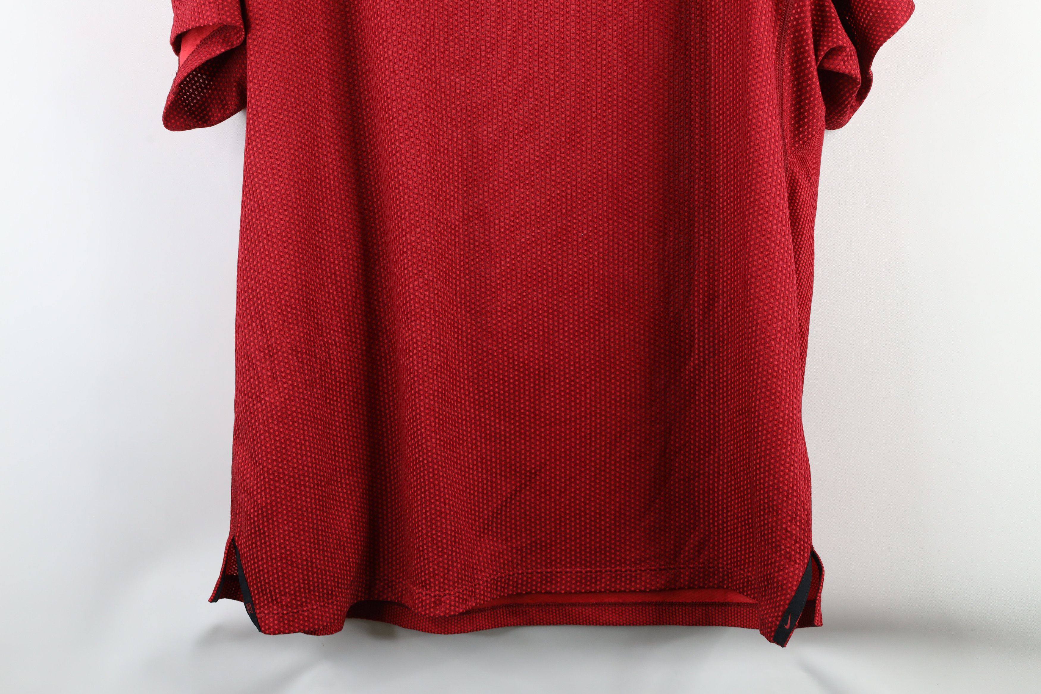 Nike × Vintage Nike Tiger Woods Detroit Pistons Basketball Henley T-shirt Size US XL / EU 56 / 4 - 15 Thumbnail