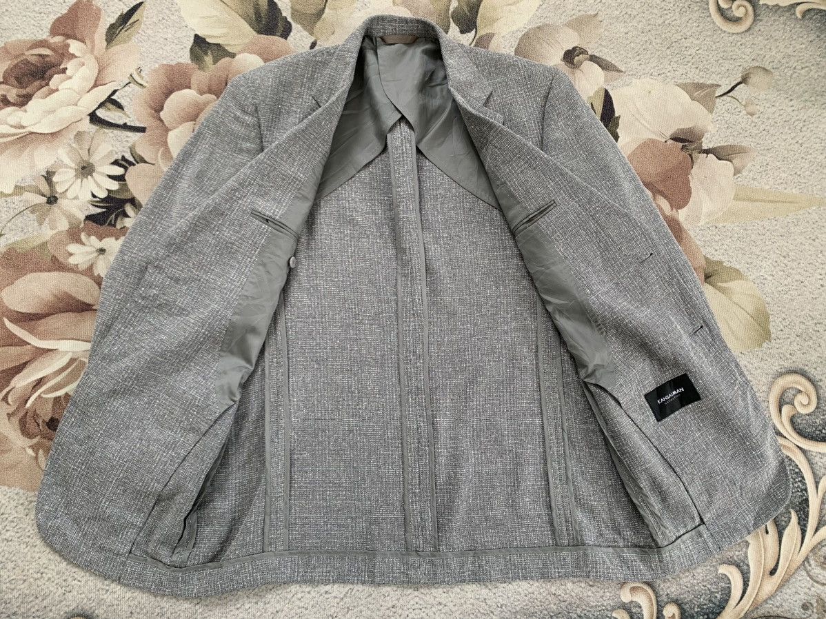 Kansai Yamamoto Vtg Kansaiman Collection Wool Rich Blend Jacket Coat Size US M / EU 48-50 / 2 - 9 Thumbnail