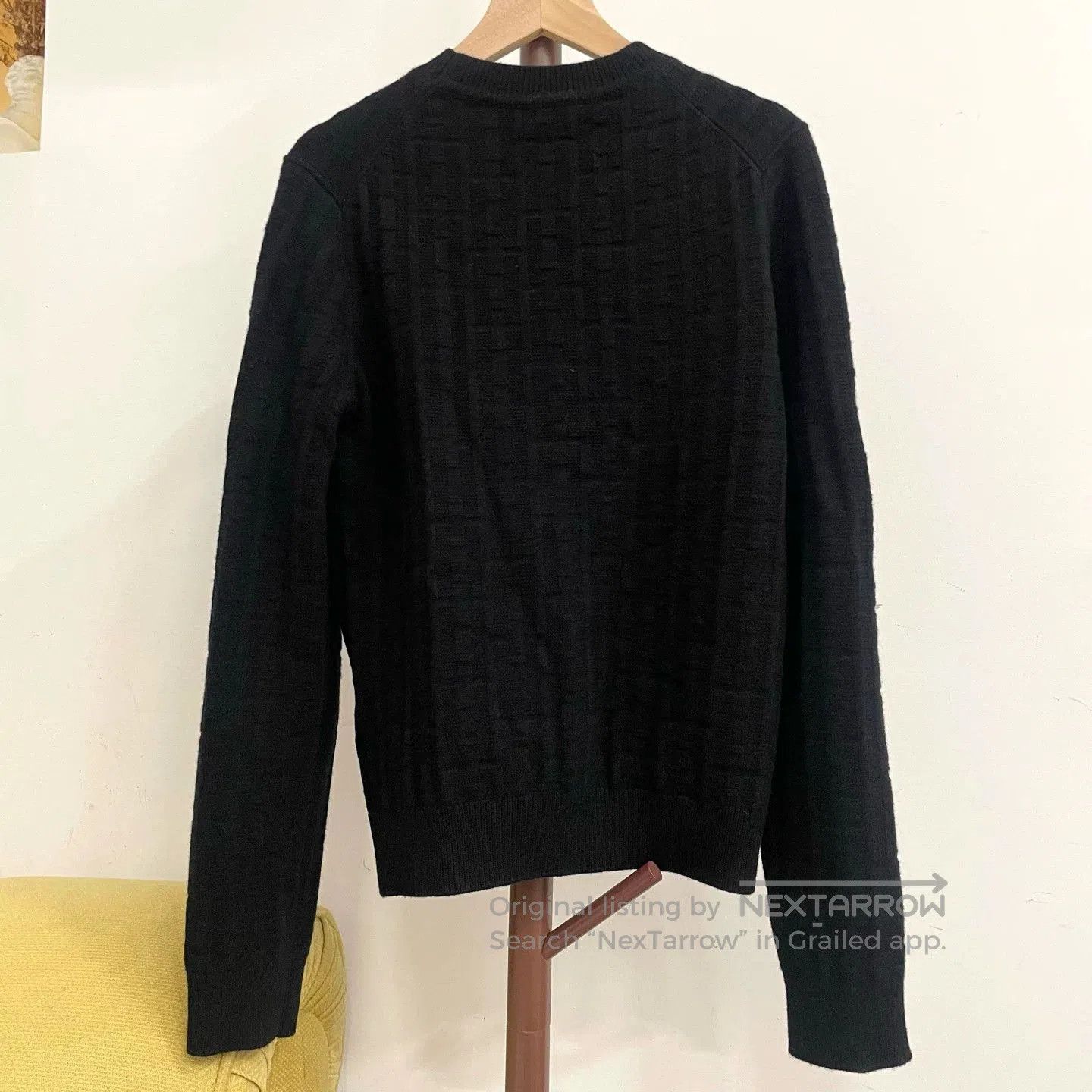 Hermes Hermes Black Cashmere Sweater Small H. Size US S / EU 44-46 / 1 - 2 Thumbnail
