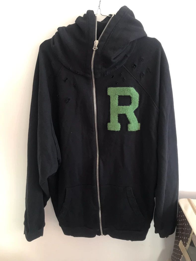 Raf Simons raf simons 20% Flocked Chain Slogan Zipper Jacket 2501-Next Size US S / EU 44-46 / 1 - 3 Thumbnail