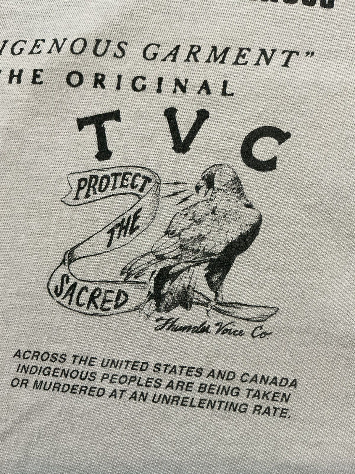 Other TVC Thunder Voice Protect Native Relations Boxy T-Shirt Size US S / EU 44-46 / 1 - 14 Thumbnail