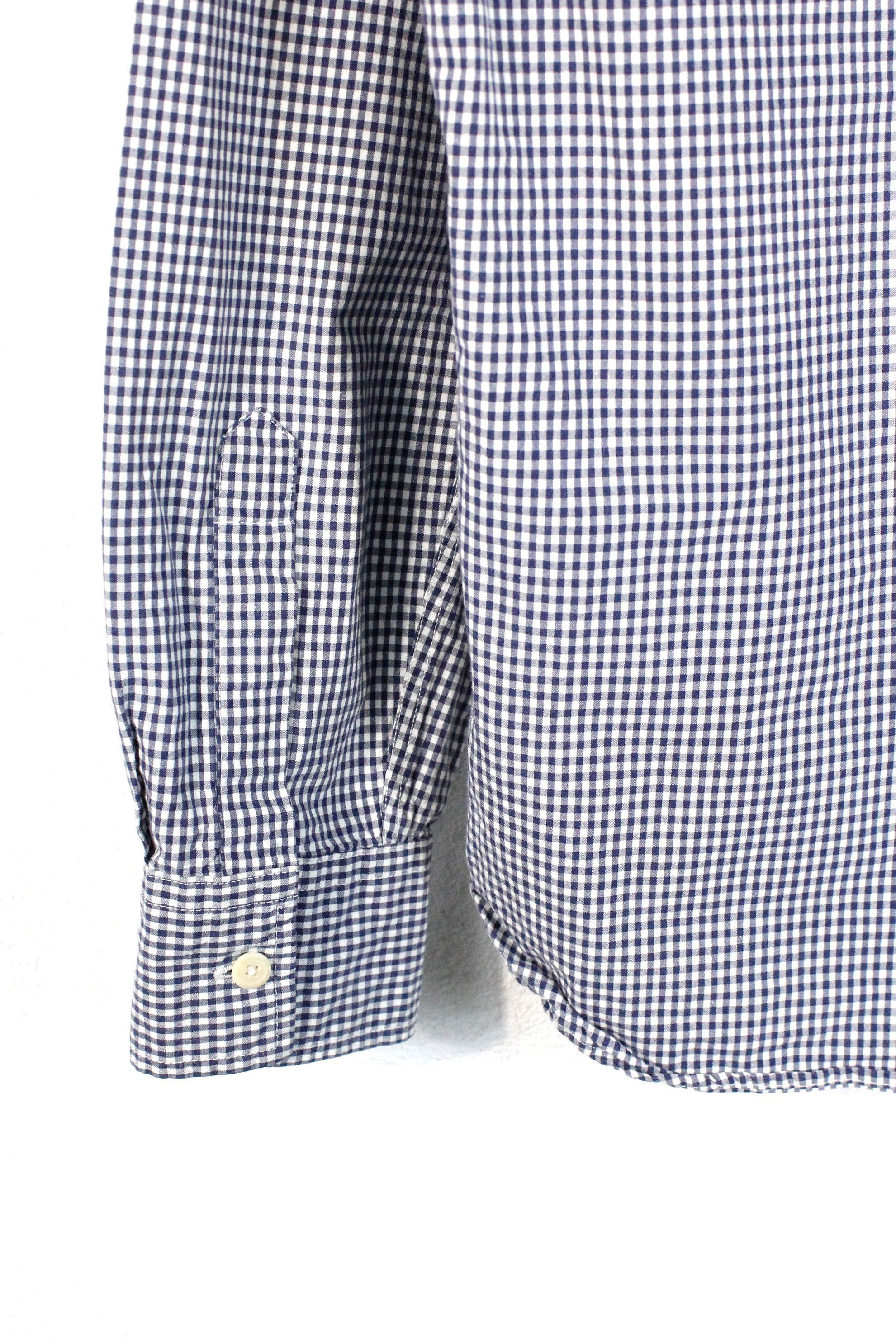 Margaret Howell Margaret Howell Blue White Check Heritage Shirt size M Size M / US 6-8 / IT 42-44 - 5 Thumbnail