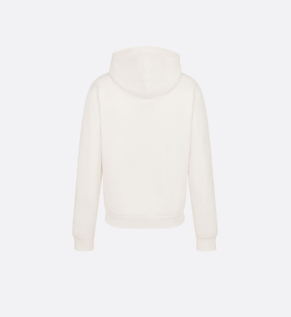 Dior o1w1db10625 CD Heart Relaxed-Fit Hoodie in White Size US S / EU 44-46 / 1 - 2 Thumbnail