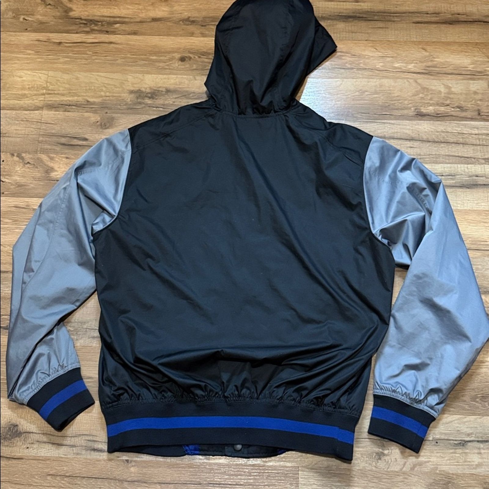 Nike Y2K Jordan Button Up Hoodie Windbreaker Jacket Size US L / EU 52-54 / 3 - 9 Thumbnail