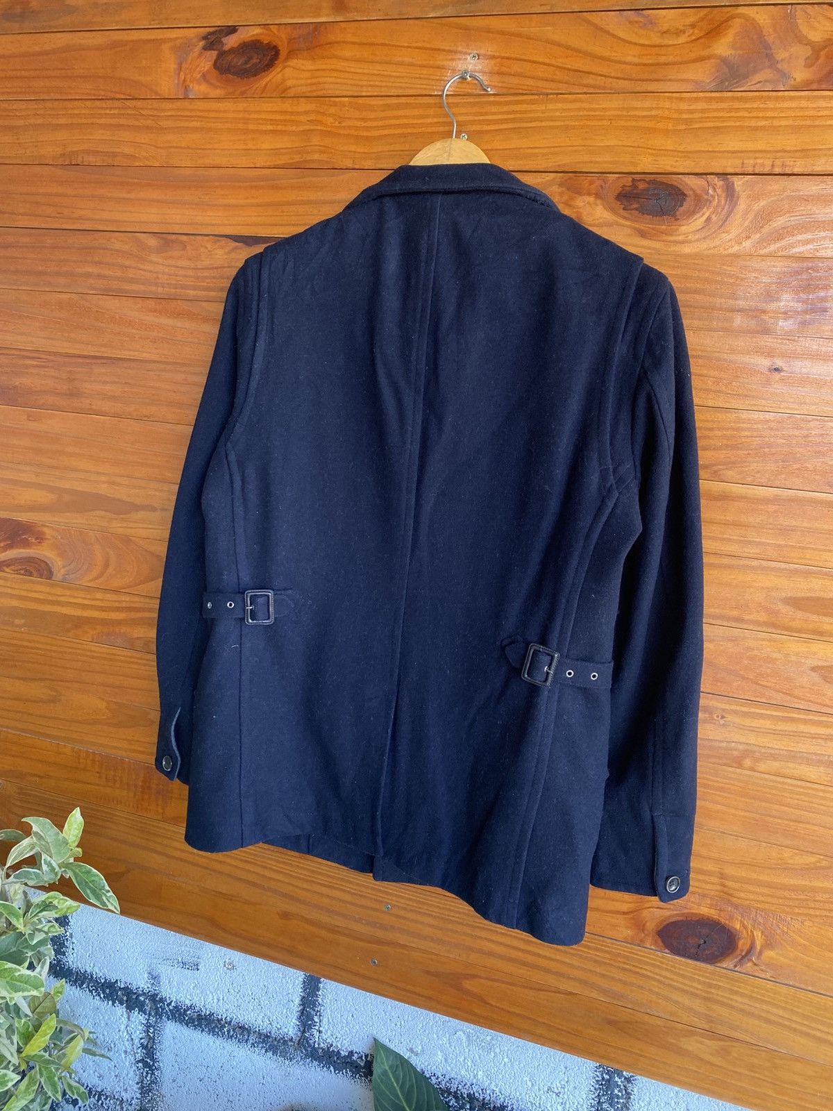 Melrose Men’s Melrose Wool Blend Coat – Japanese Brand Classic Size US S / EU 44-46 / 1 - 8 Thumbnail