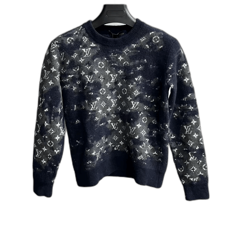 Louis Vuitton 黒　長袖セーター　アームホール付 Louis Vuitton 黒 長袖セーター アームホール付 LOUIS VUITTON】ルイ