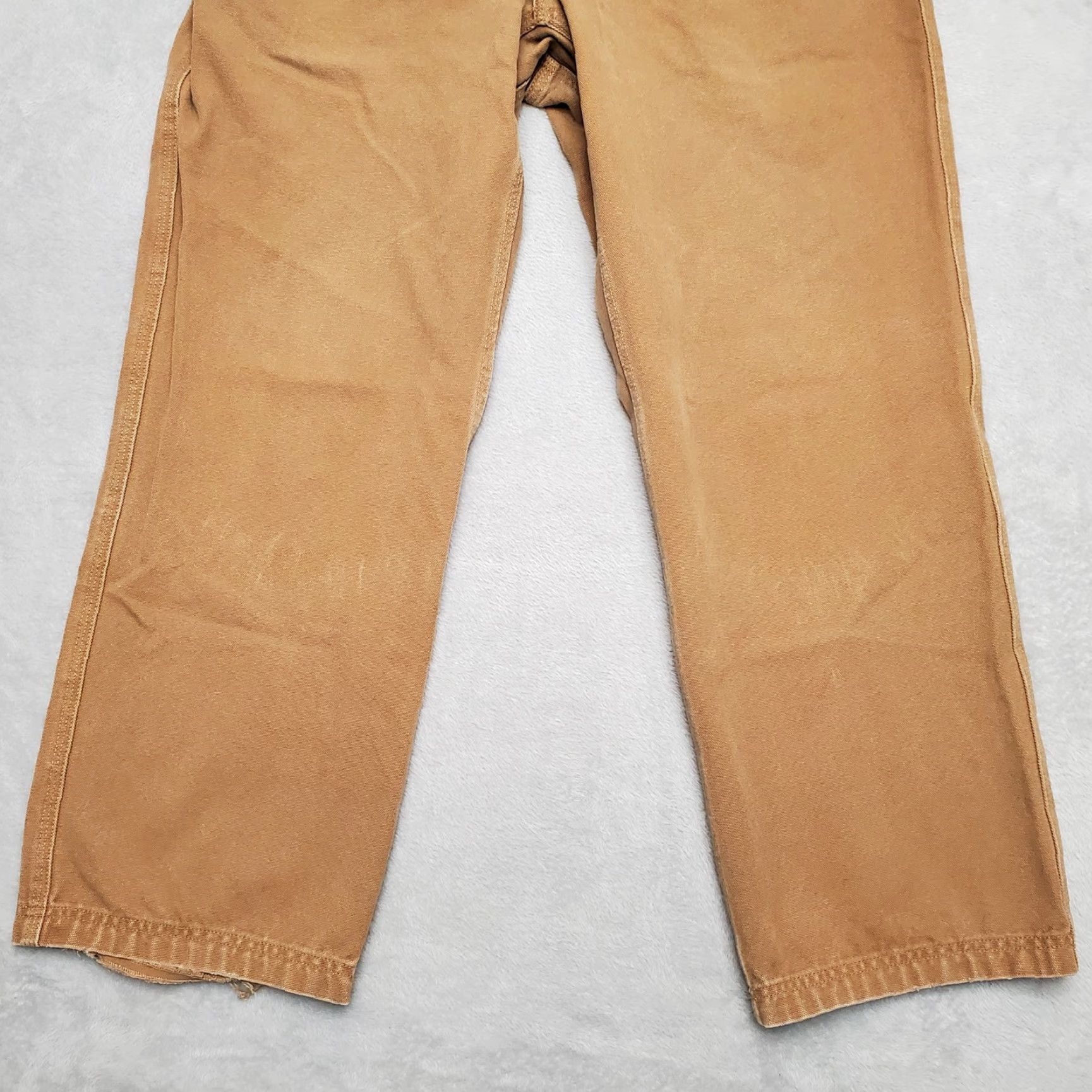 Vintage VINTAGE Duluth Mens Pants Chino Flat Front Canvas Brown 36x30 5-Pocket Workwear Casual Mens Size US 36 / EU 52 - 2 Thumbnail