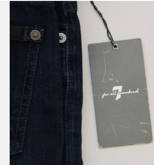 7 For All Mankind New 7 For All Mankind High Waisted Super Skinny Jeans Size 24" / US 00 / IT 34 - 16 Thumbnail