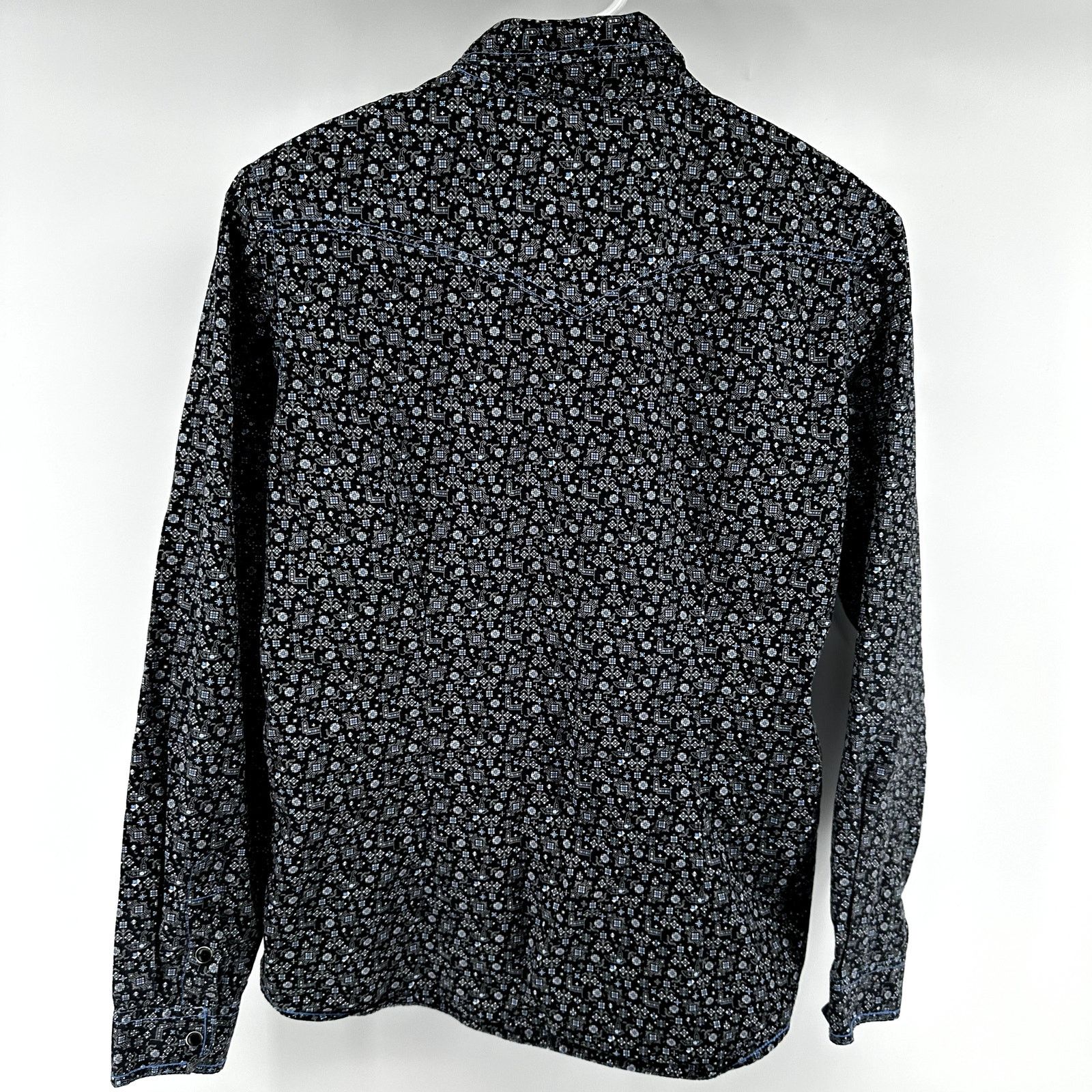 Panhandle Slim Panhandle Rough Stock Cape Coral Button Down Pearl Snap Blue Size S / US 4 / IT 40 - 6 Thumbnail