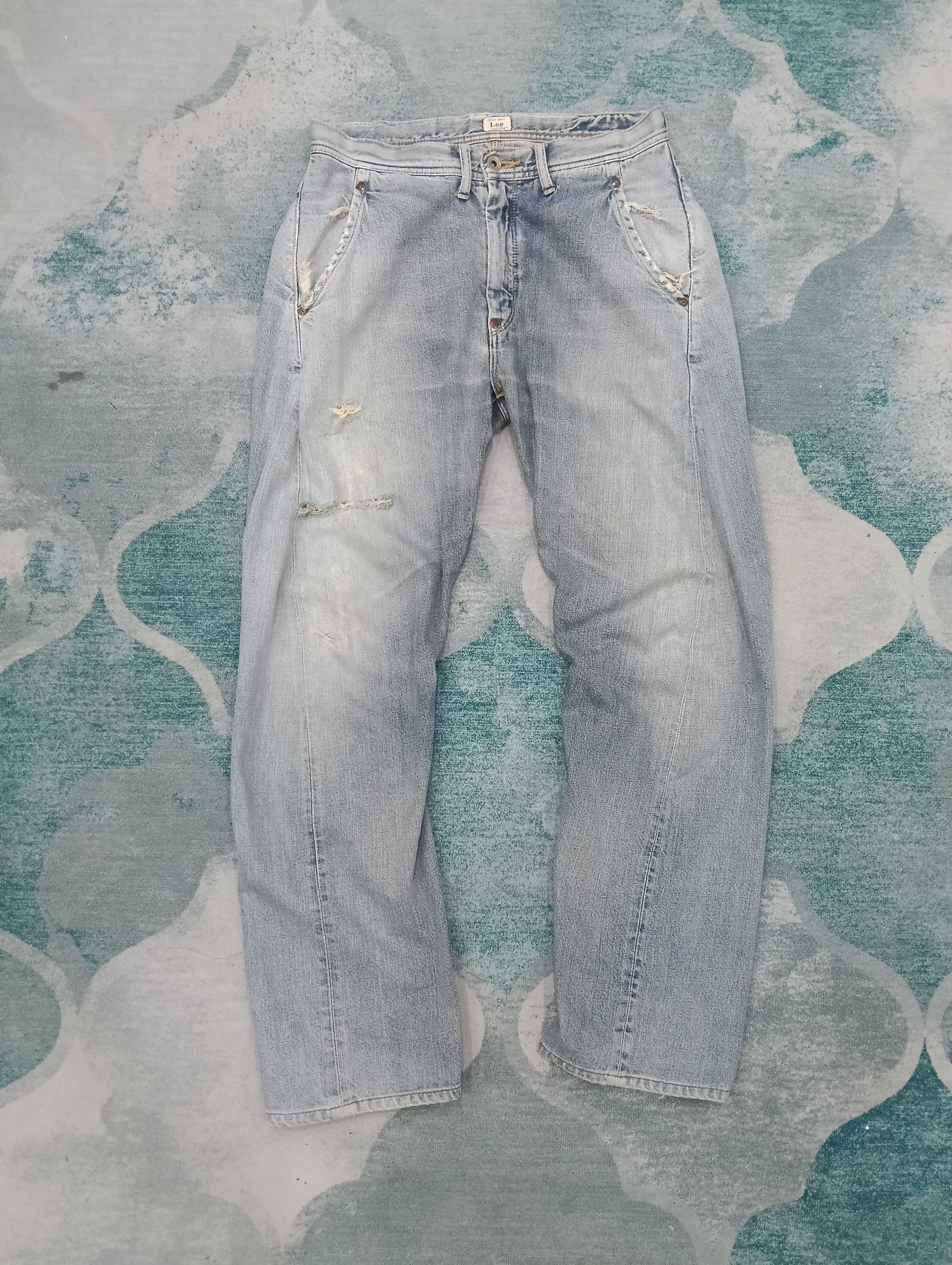 Lee × Levi's × Vintage Vintage Lee Repro Rare Model Leather Patch Size US 32 / EU 48 - 2 Thumbnail