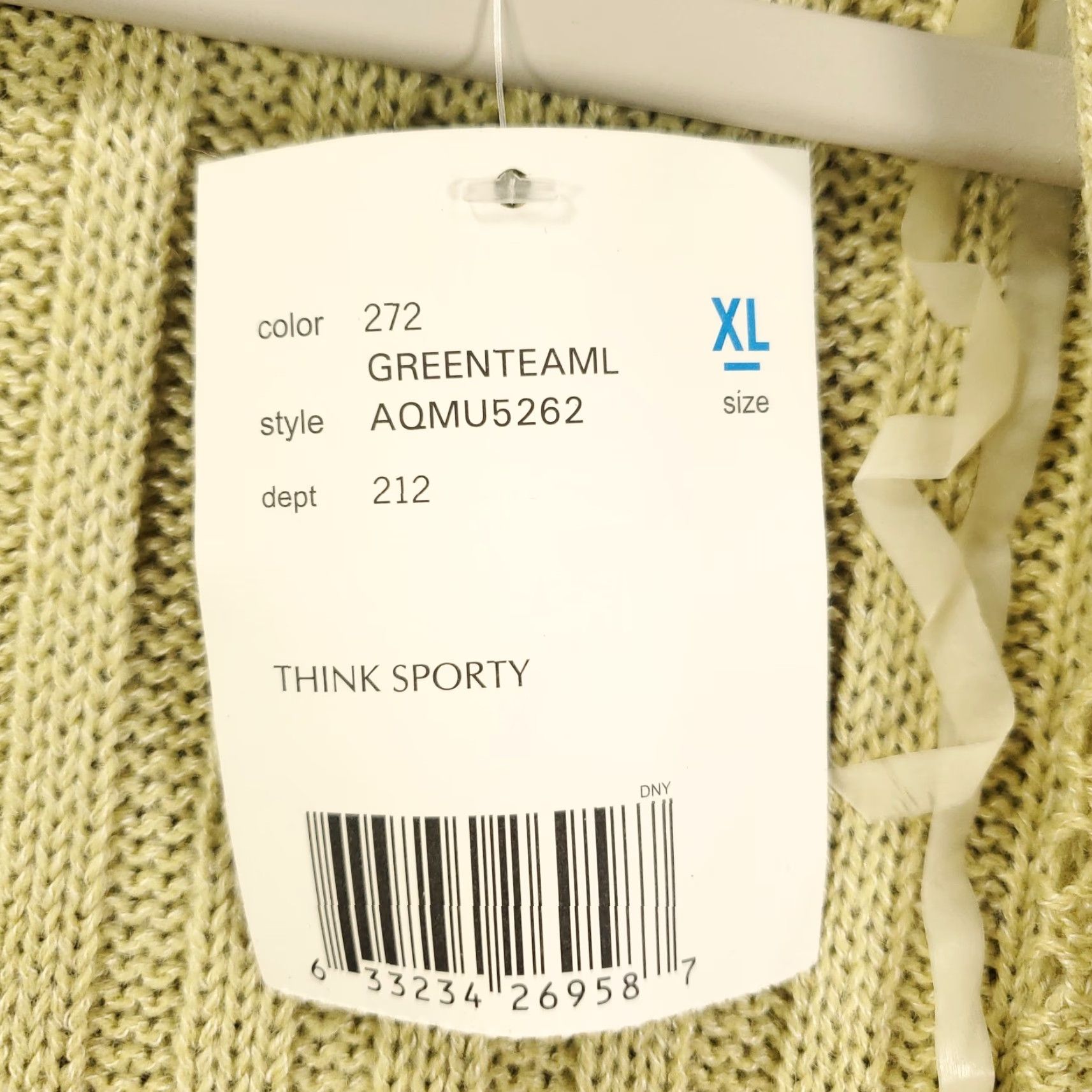 Liz Claiborne **Liz Claiborne Womens XL Light Green Open Knit V-Neck Sweater NWT** User: **Liz Claiborne Womens Light Green XL Open Knit V-Neck Sweater NWT** Size XL / US 12-14 / IT 48-50 - 7 Thumbnail