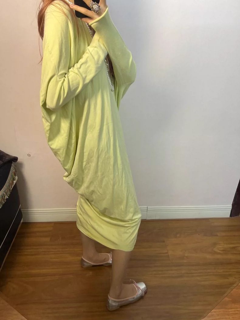 Issey Miyake Issey Miyake Green irregular-shaped dress Size M / US 6-8 / IT 42-44 - 7 Thumbnail