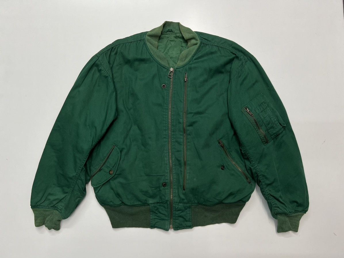 Vintage 🔥VINTAGE MA 11 BOMBER JACKET Size US M / EU 48-50 / 2 - 1 Thumbnail