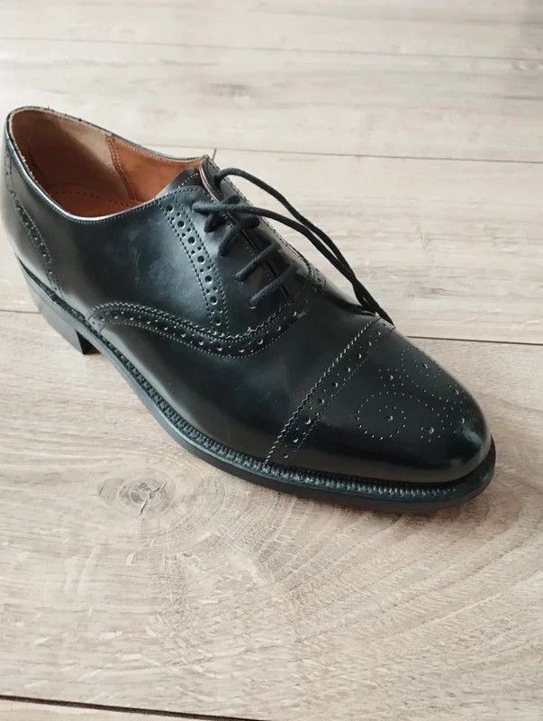 Barker Barker Alfred Brogue Oxford size 6,5 około 40,5 new Size US 7.5 / EU 40-41 - 5 Thumbnail