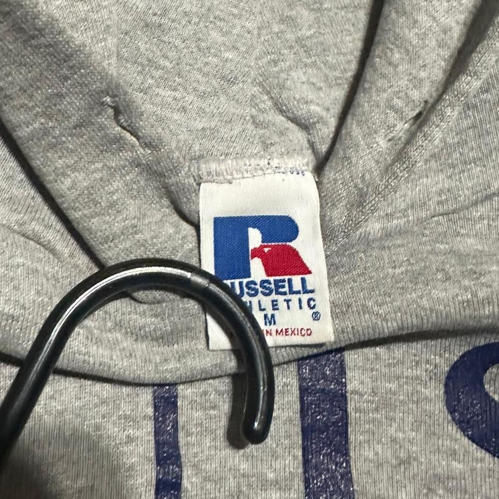 Russell Athletic Vintage 90s UIS Basketball Grey Russell Athletics Hoodie Size US M / EU 48-50 / 2 - 3 Thumbnail