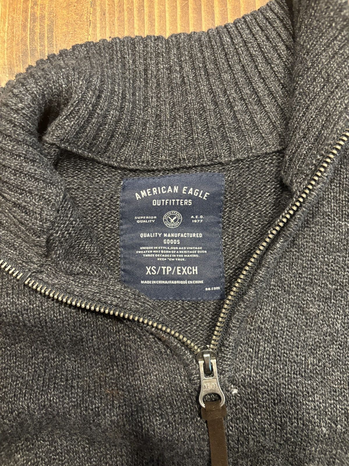 American Eagle Outfitters American eagle quarter zip sweater Size US XS / EU 42 / 0 - 4 Thumbnail
