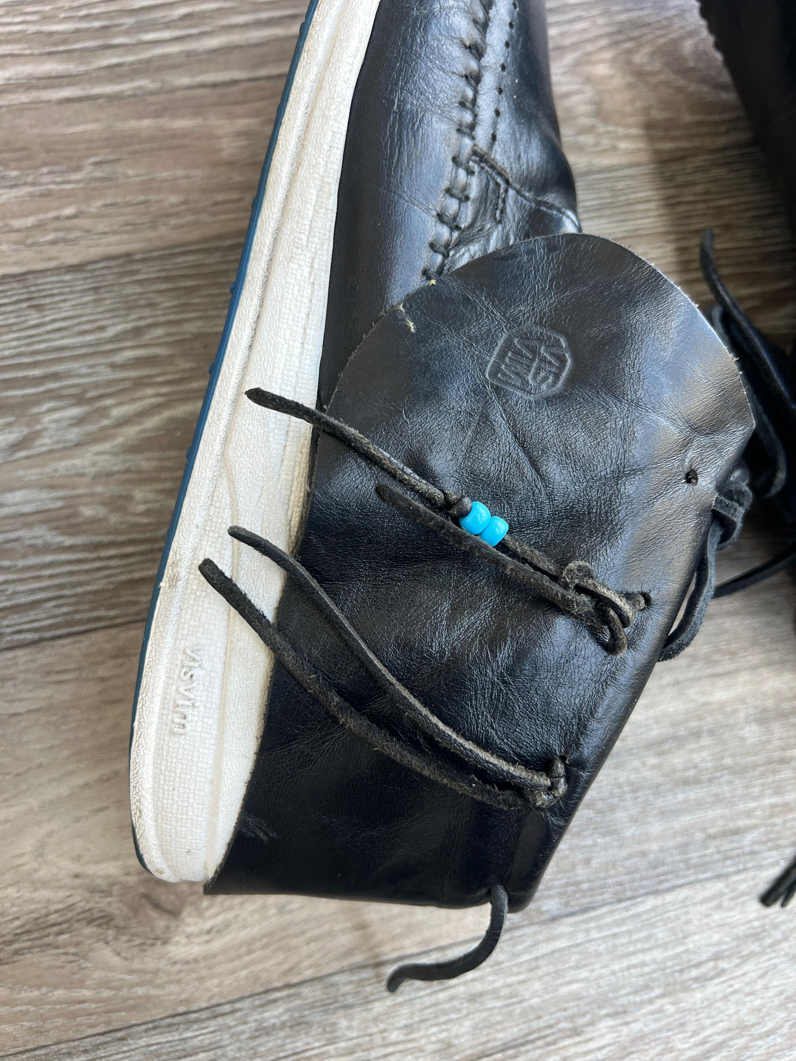 Visvim Visvim FBT Moccasin Black Leather Sneakers Sz US 11 Size US 11 / EU 44 - 2 Thumbnail