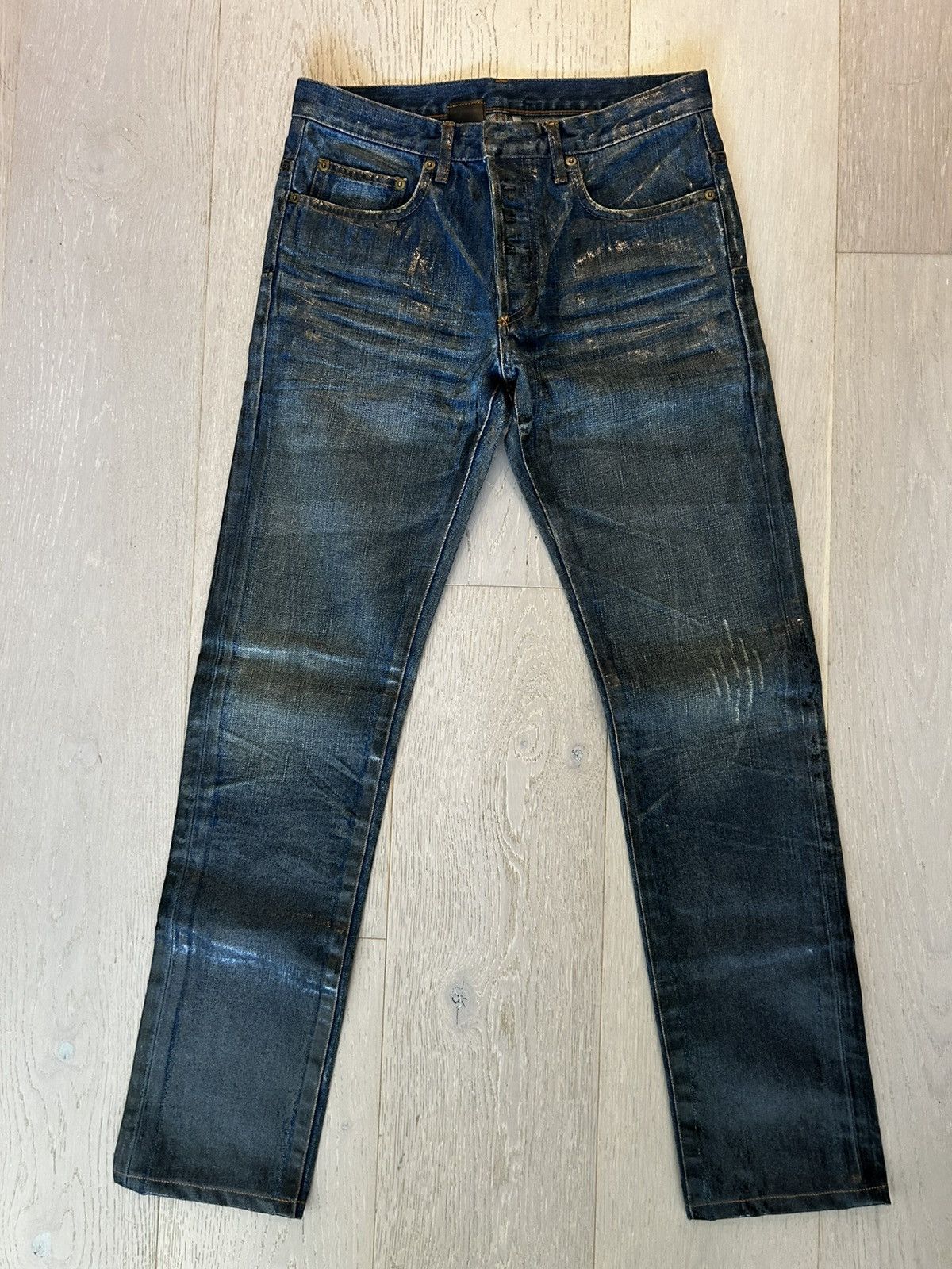 Dior × Hedi Slimane Dior Homme 03 OIL EFFECT Coated Wax Claw Mark