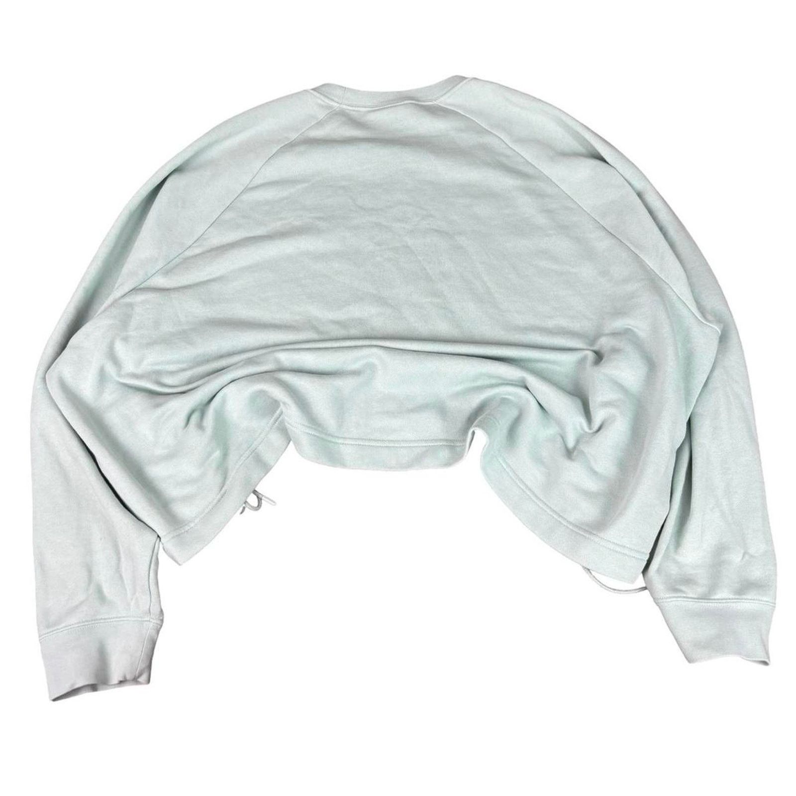 Nike Nike Cropped Mint Green Sweatshirt Size XXL / US 16-18 / IT 52-54 - 4 Thumbnail