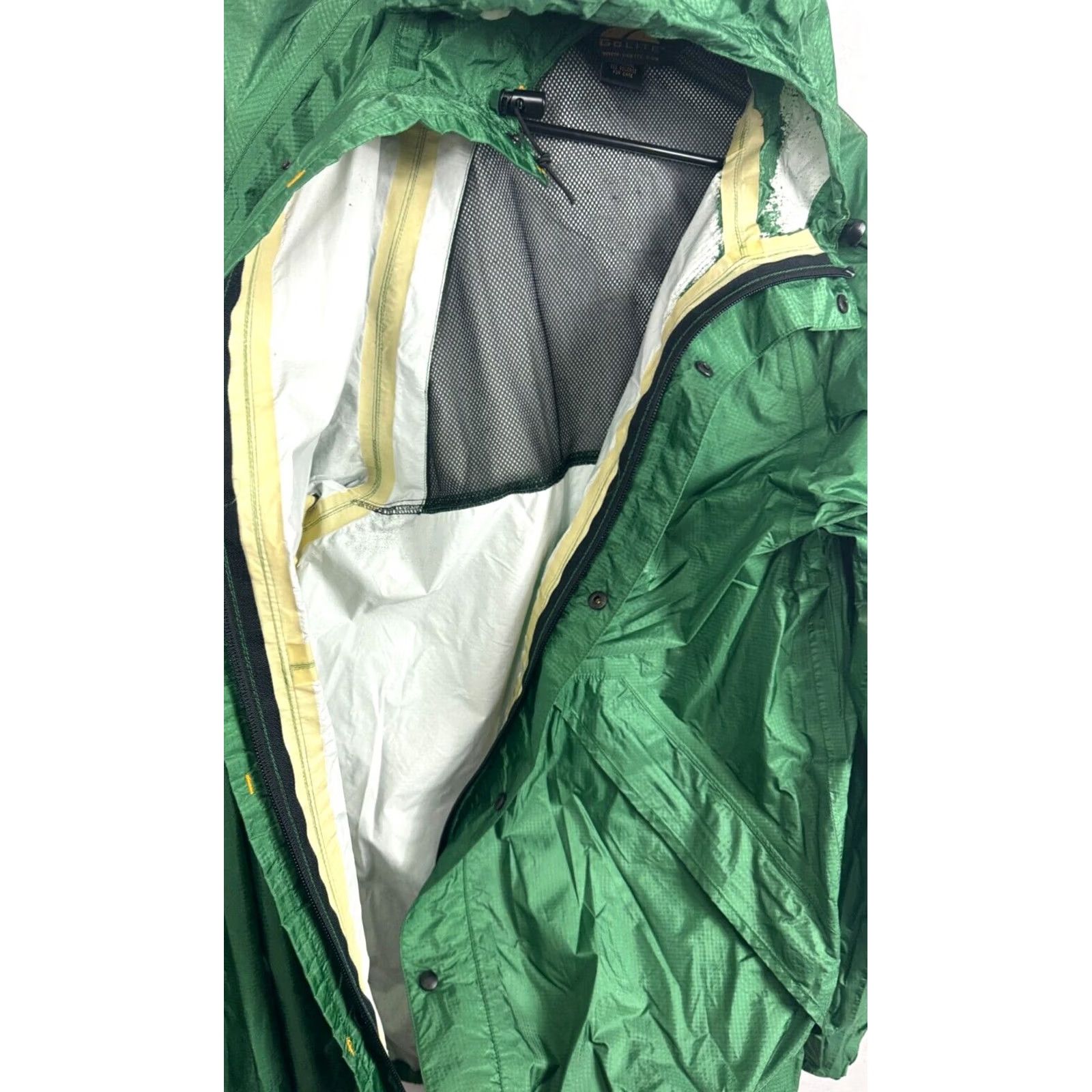 Vintage GoLite Golf Green Windbreaker - Mid-Length Jacket Size US M / EU 48-50 / 2 - 5 Thumbnail