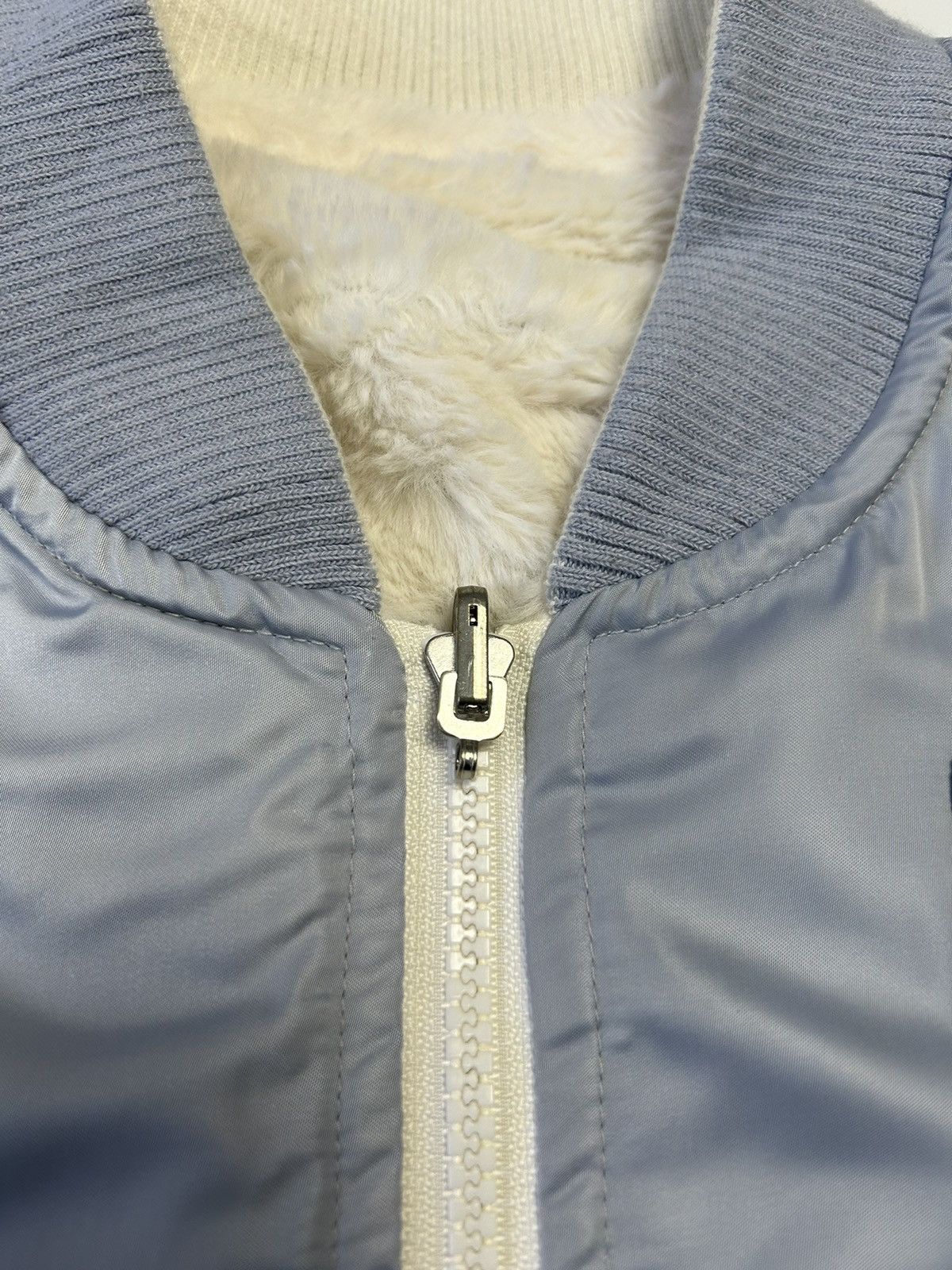Japanese Brand RICCA RICCA YOU X ME RIBBON STYLE REVERSIBLE BOMBER JACKET Size M / US 6-8 / IT 42-44 - 4 Thumbnail