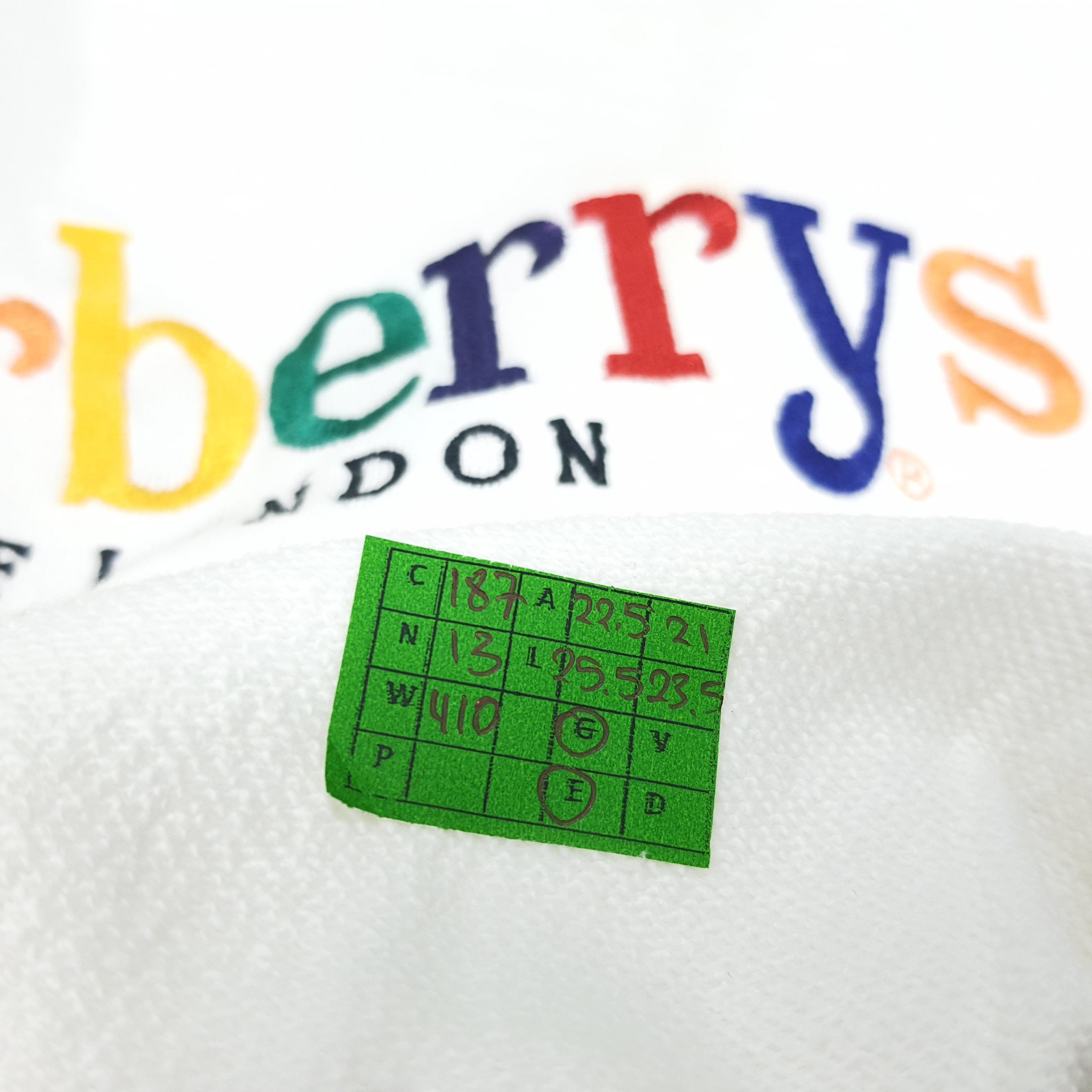 Burberry × Vintage Vintage Burberrys of London Spell Out Sweatshirt Size US M / EU 48-50 / 2 - 8 Thumbnail