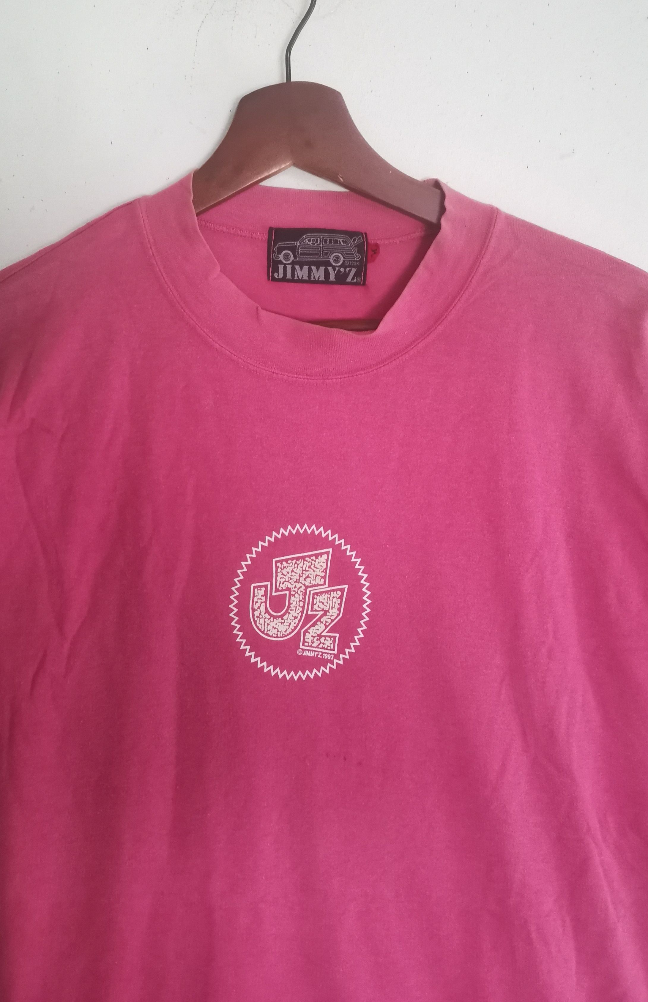 Vintage Rare vintage Jimmy'z skateboard t-shirt Size US M / EU 48-50 / 2 - 2 Thumbnail