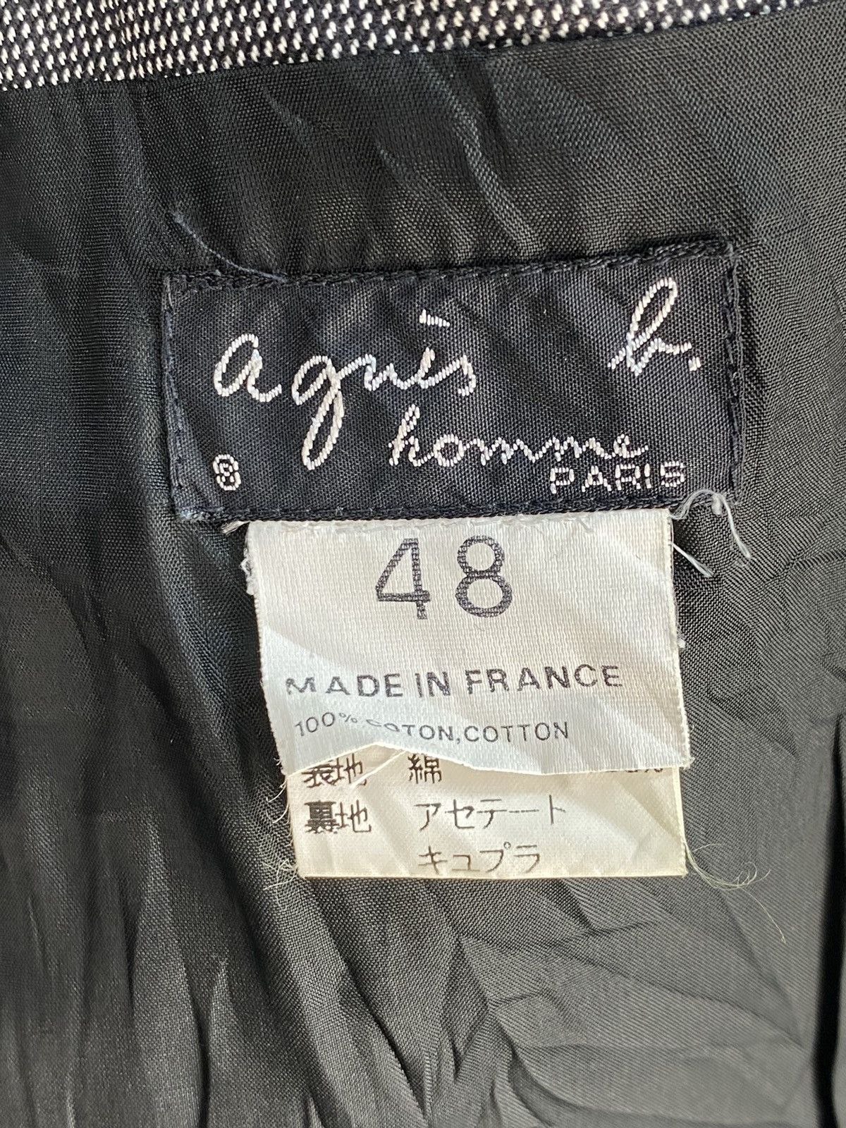 agnes b. Vintage Agnes B. Homme Blazer Size US M / EU 48-50 / 2 - 5 Thumbnail