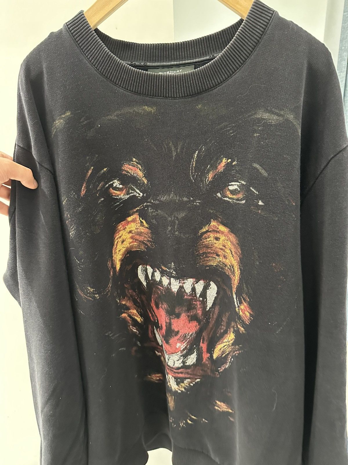 Givenchy Givenchy archive 11fw rottweiler sweatshirt Size US L / EU 52-54 / 3 - 2 Thumbnail