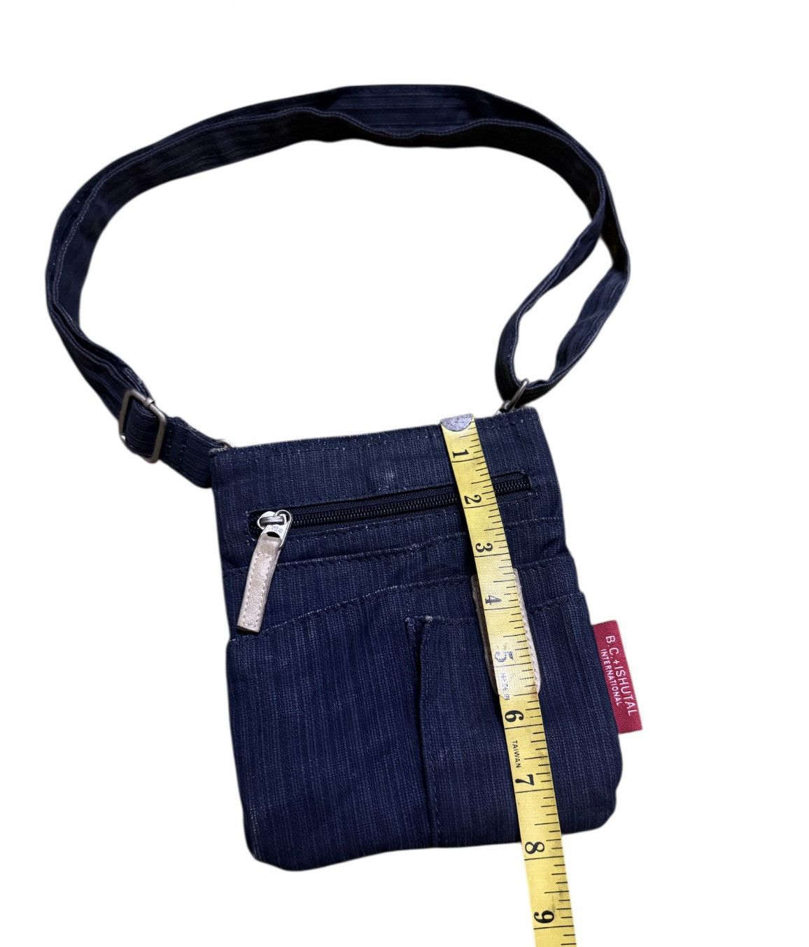Japanese Brand B.C.+ISHUTAL Crossbody Bag Denim Size ONE SIZE - 6 Thumbnail