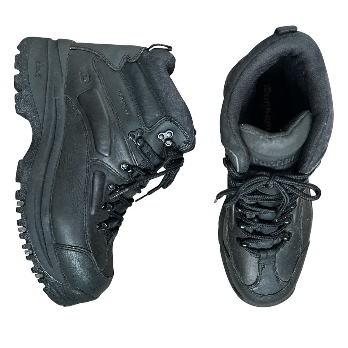 Dunham vintage dunham chunky black leather utility/safety boots Size US 10 / EU 43 - 1 Thumbnail