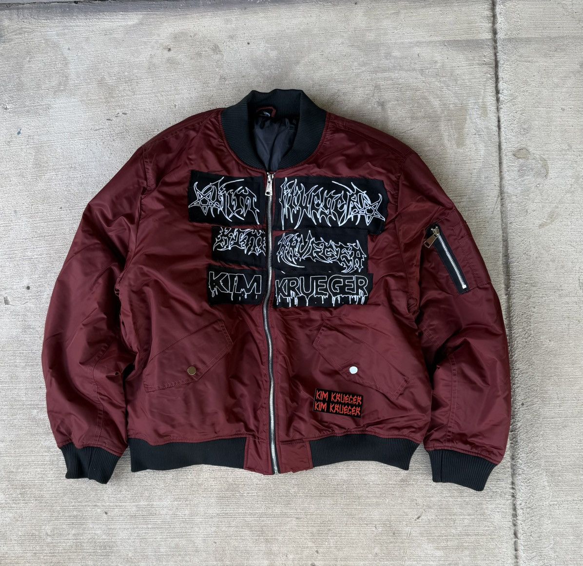 Kim Krueger ボンバージャケット Kim Krueger Bomber Jacket | eBay