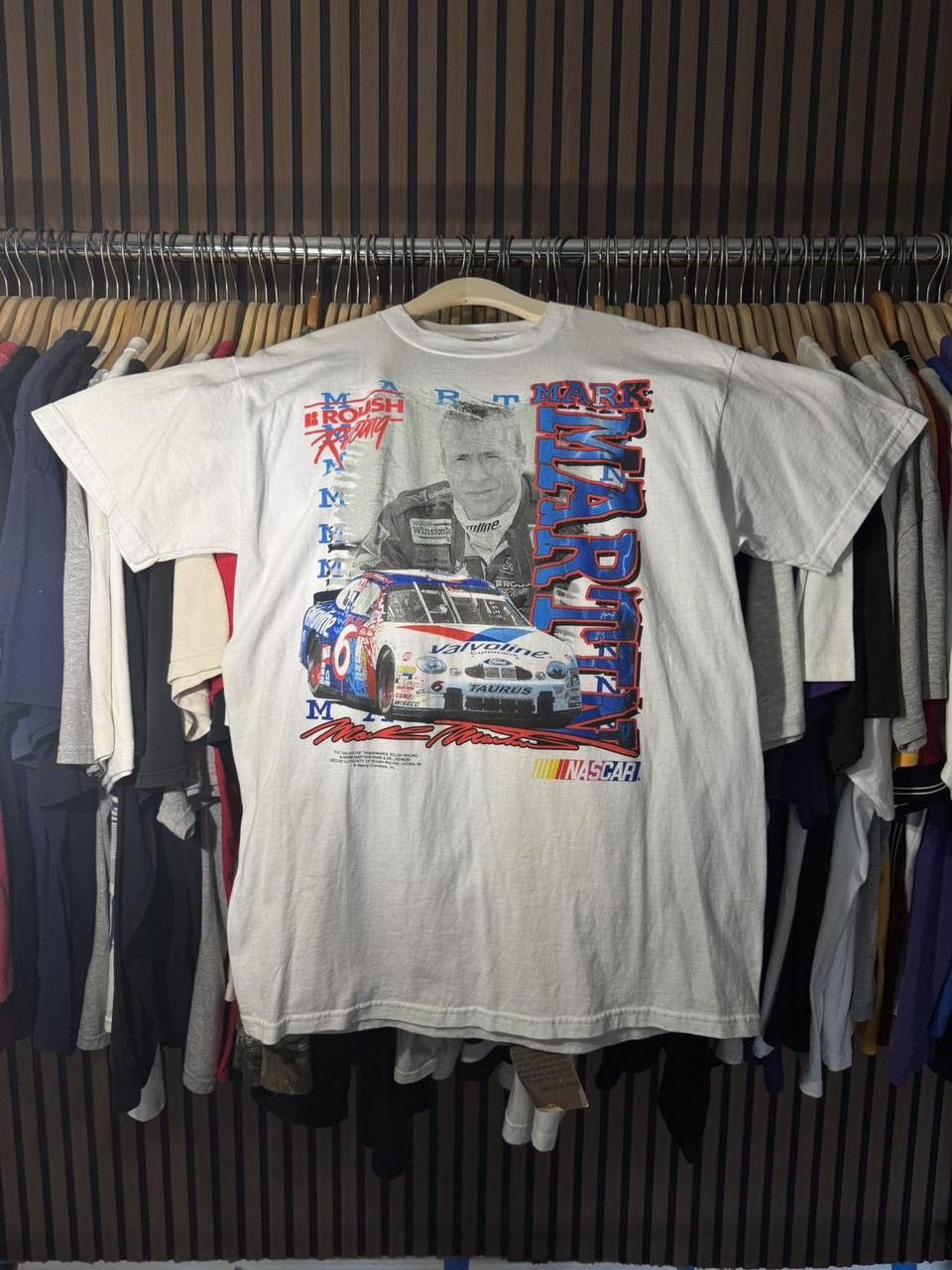 Delta Vintage NASCAR Mark Martin Number 6 tee, Size L Size US L / EU 52-54 / 3 - 1 Thumbnail