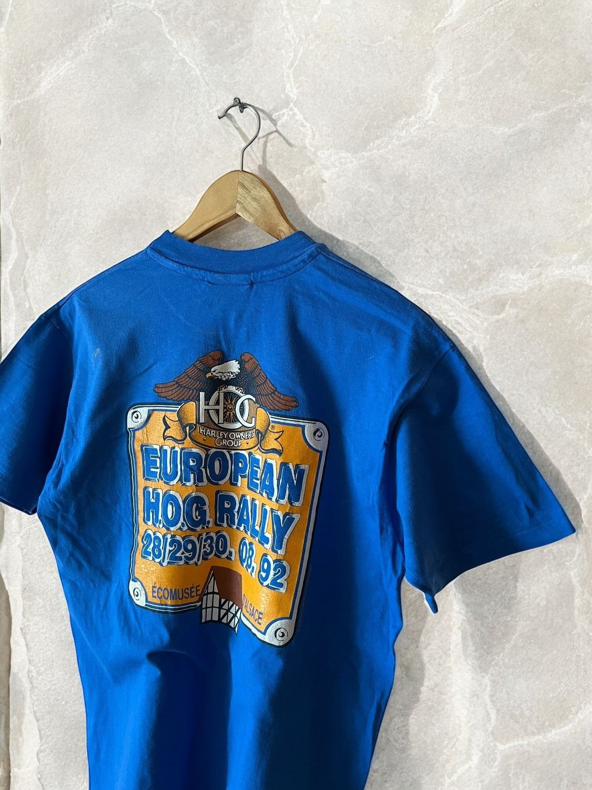 Band Tees × Harley Davidson × Vintage Harley Davidson 1992 OWNERS GROUP RARE tee T shirt vintage Size US L / EU 52-54 / 3 - 2 Thumbnail