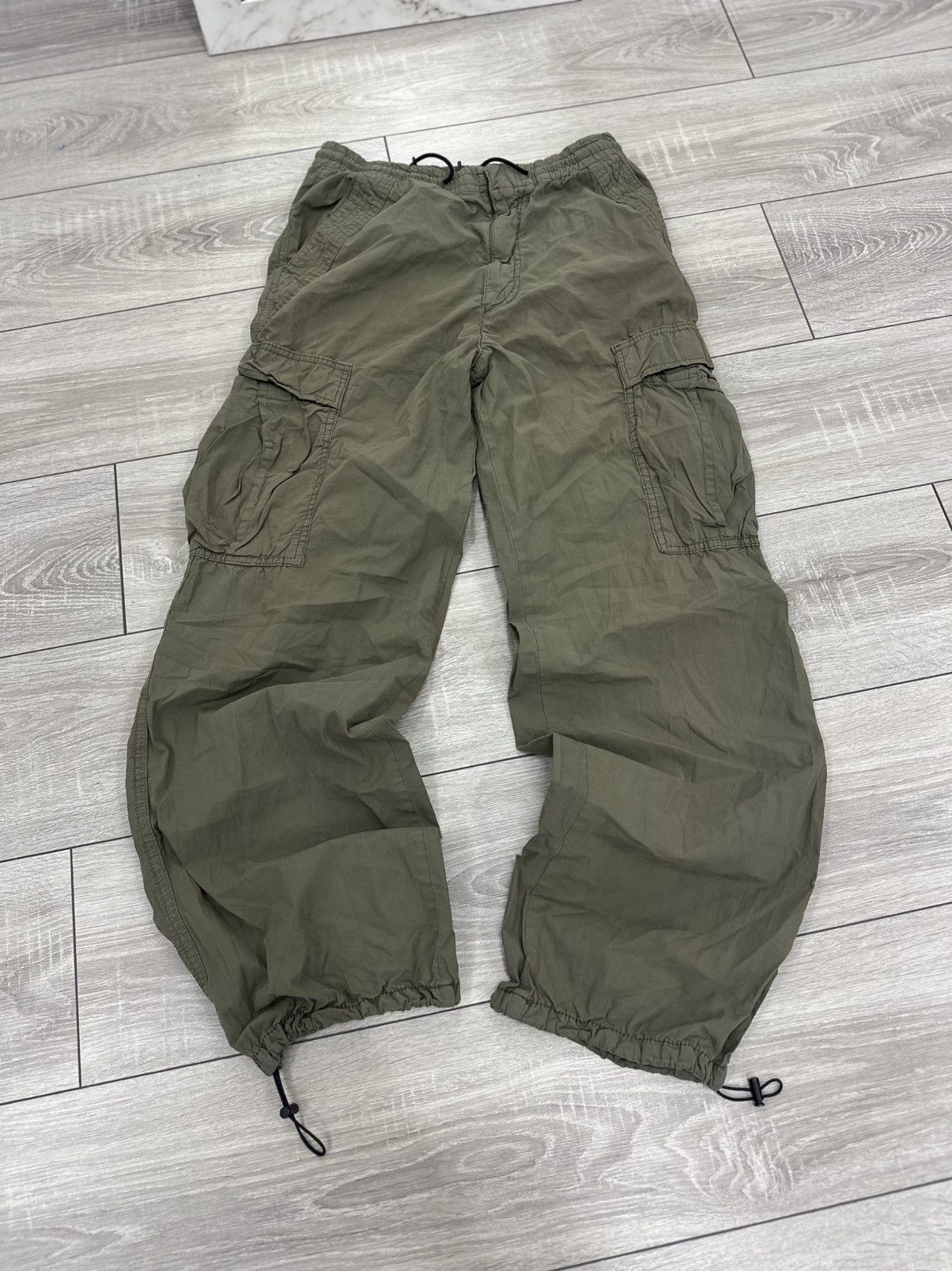 Vintage Baggy Y2K Avantgarde Cargo Pants Maharishi Style Size US 30 / EU 46 - 1 Thumbnail