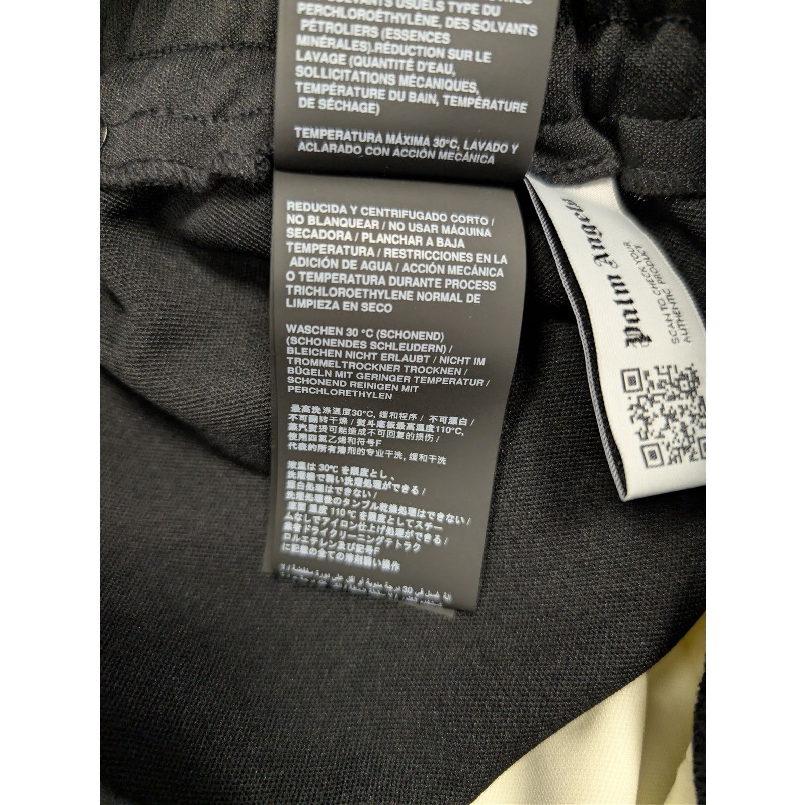 Palm Angels o1rshd1 PA Racing Track Pants in Black / White Size US 32 / EU 48 - 17 Thumbnail
