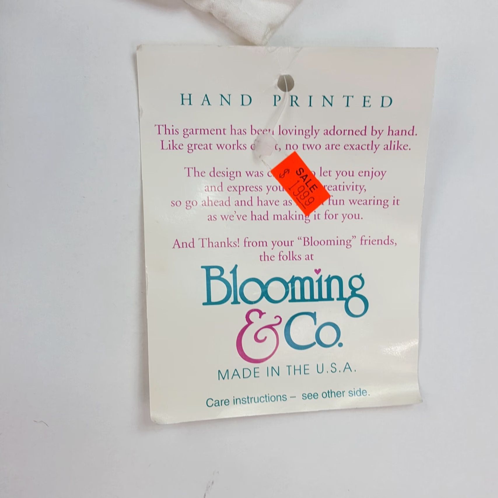 Vintage VINTAGE Blooming & Co T-Shirt Collared USA Made Size Small White Golf PGA Bird Retro 80s 90s Mens Size US S / EU 44-46 / 1 - 7 Thumbnail