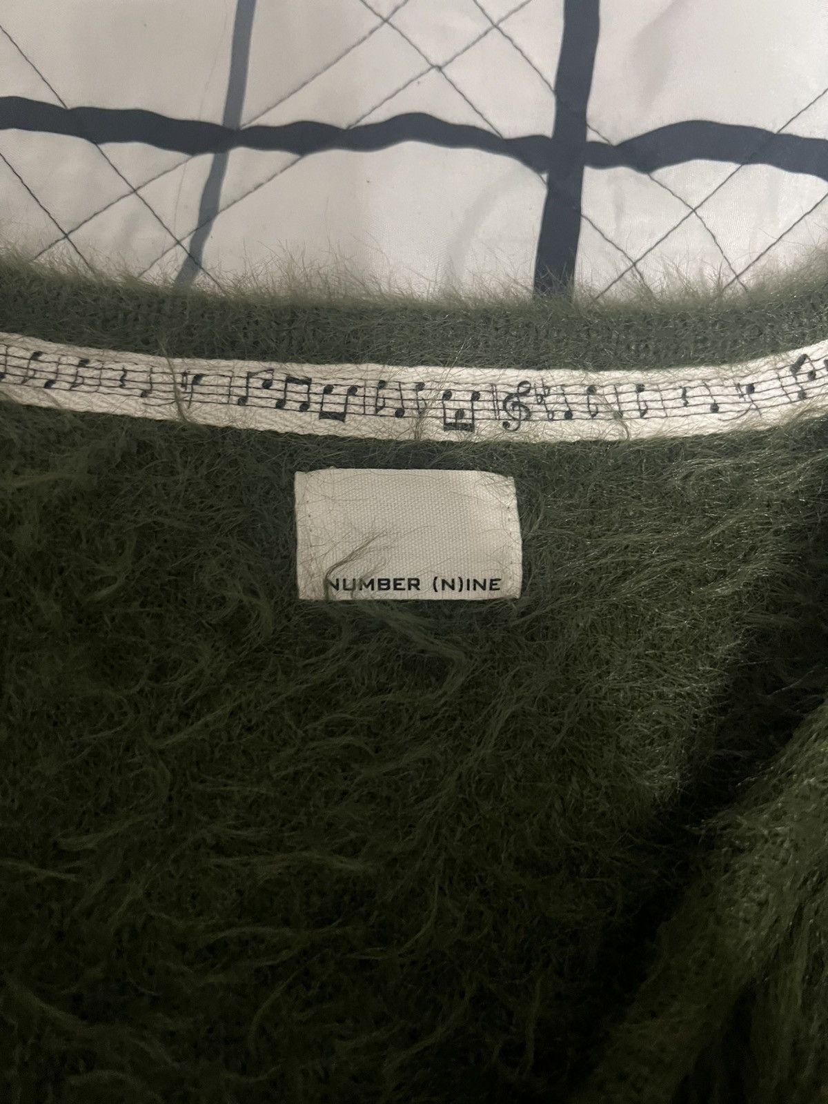 Number (N)ine Number Nine Mohair Cardigan Size US L / EU 52-54 / 3 - 2 Thumbnail