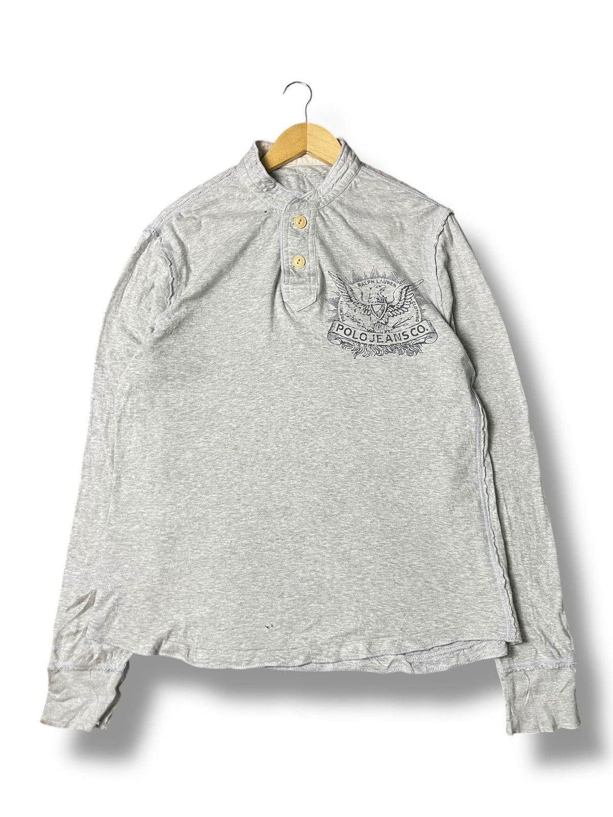 Japanese Brand × Polo Ralph Lauren × Vintage Polo Jeans Co. By Ralph Lauren Long Sleeve Shirt (83) Size US L / EU 52-54 / 3 - 1 Thumbnail