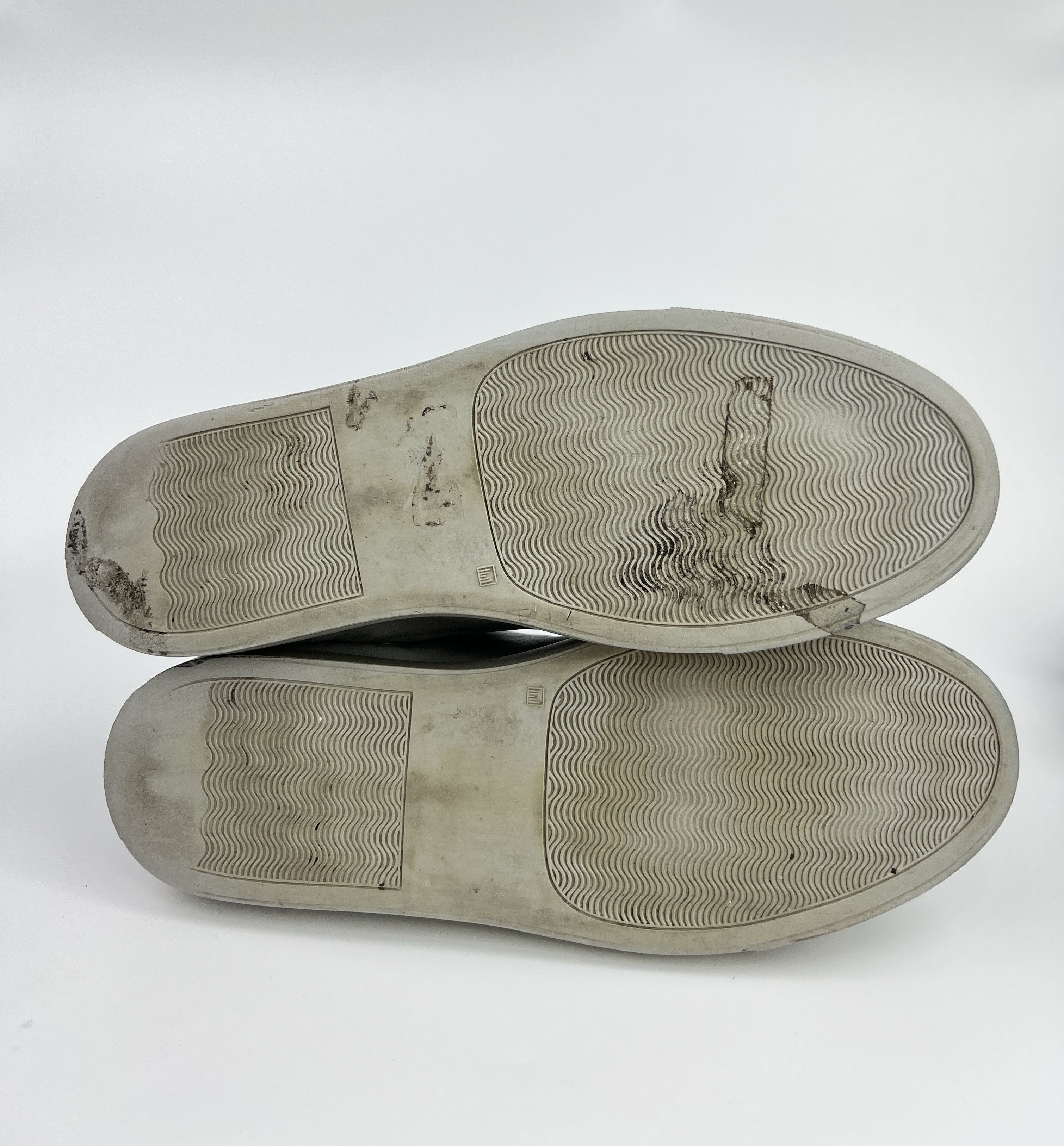 Common Projects Common Projects Achilles Low Top Gray Leather Sneakers Size US 10 / EU 43 - 9 Thumbnail