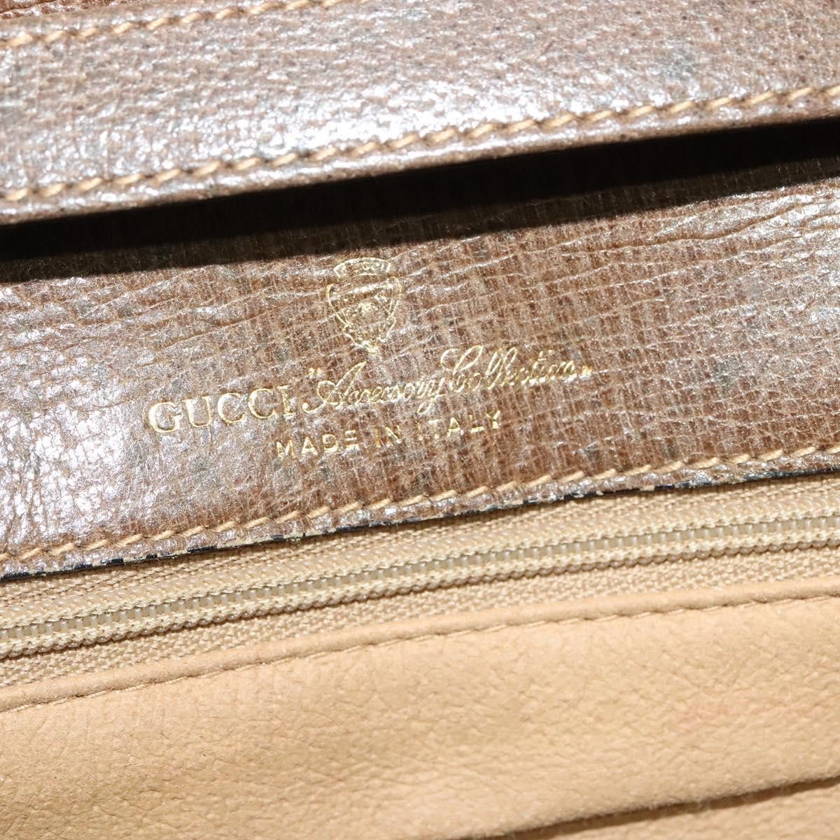 Gucci GUCCI GG Supreme Shoulder Bag Pvc Beige Gold Size ONE SIZE - 16 Thumbnail