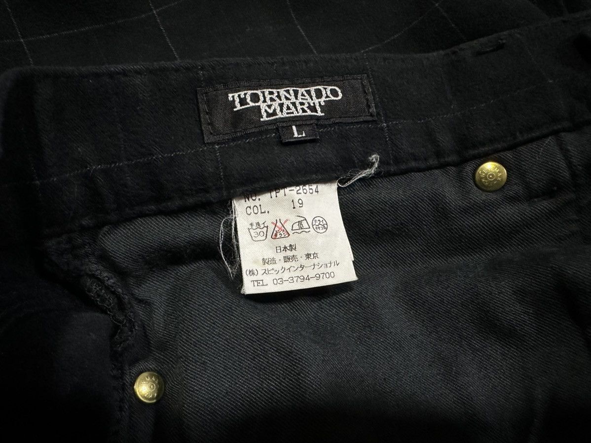 If Six Was Nine × Japanese Brand × Tornado Mart 🔥Sick Y2K Tornado Mart Flared Pants Size US 32 / EU 48 - 12 Thumbnail