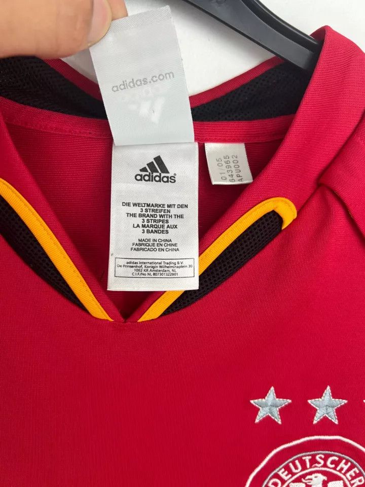 Adidas Germany 2004-06 Third FOOTBALL Kit SHIRT SOCCER JERSEY #10 Size US S / EU 44-46 / 1 - 4 Thumbnail